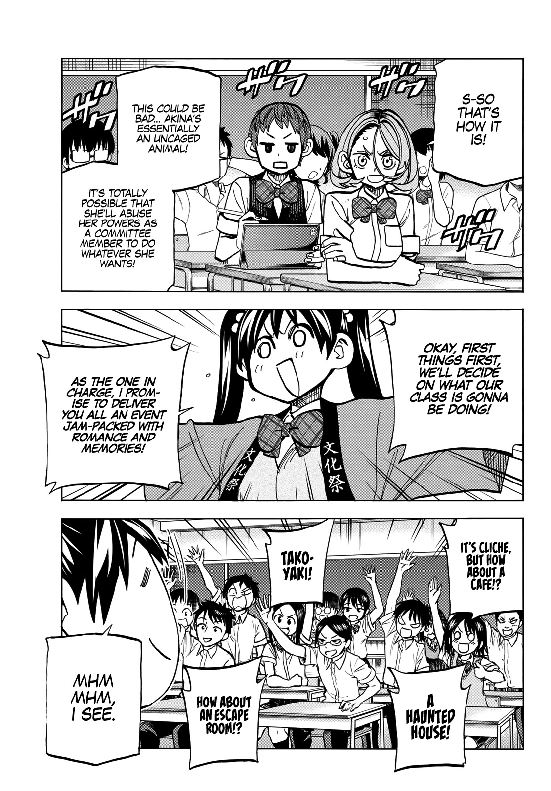 The Story Between a Dumb Prefect and a High School Girl with an Inappropriate Skirt Length Chapter 27 page 6 - Chapter 27: The Story About the Dumb Prefect and the Cultural Festival Preparations
