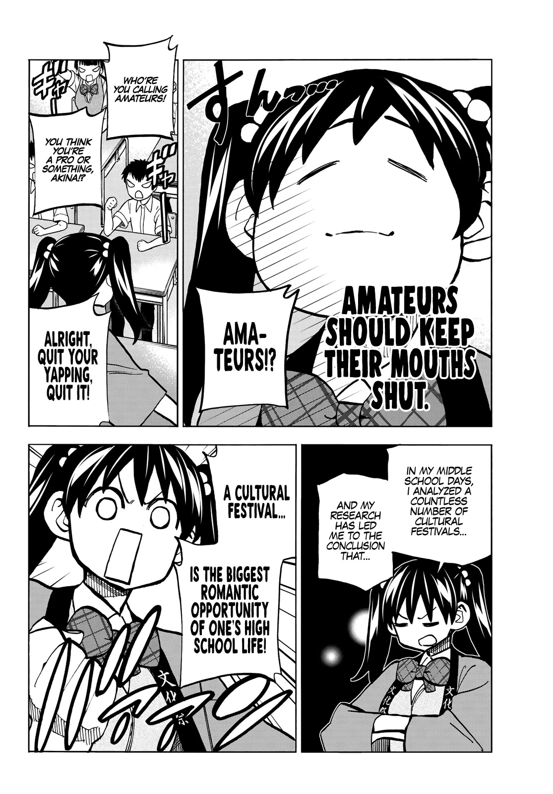 The Story Between a Dumb Prefect and a High School Girl with an Inappropriate Skirt Length Chapter 27 page 7 - Chapter 27: The Story About the Dumb Prefect and the Cultural Festival Preparations