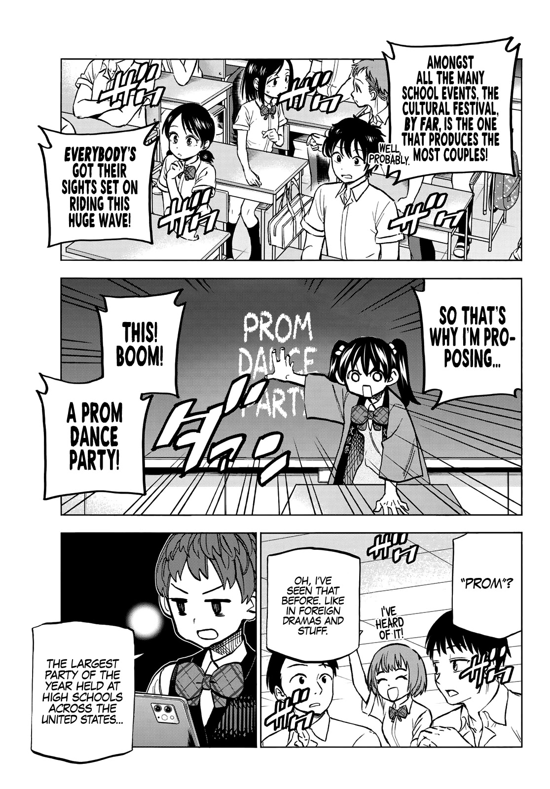 The Story Between a Dumb Prefect and a High School Girl with an Inappropriate Skirt Length Chapter 27 page 8 - Chapter 27: The Story About the Dumb Prefect and the Cultural Festival Preparations