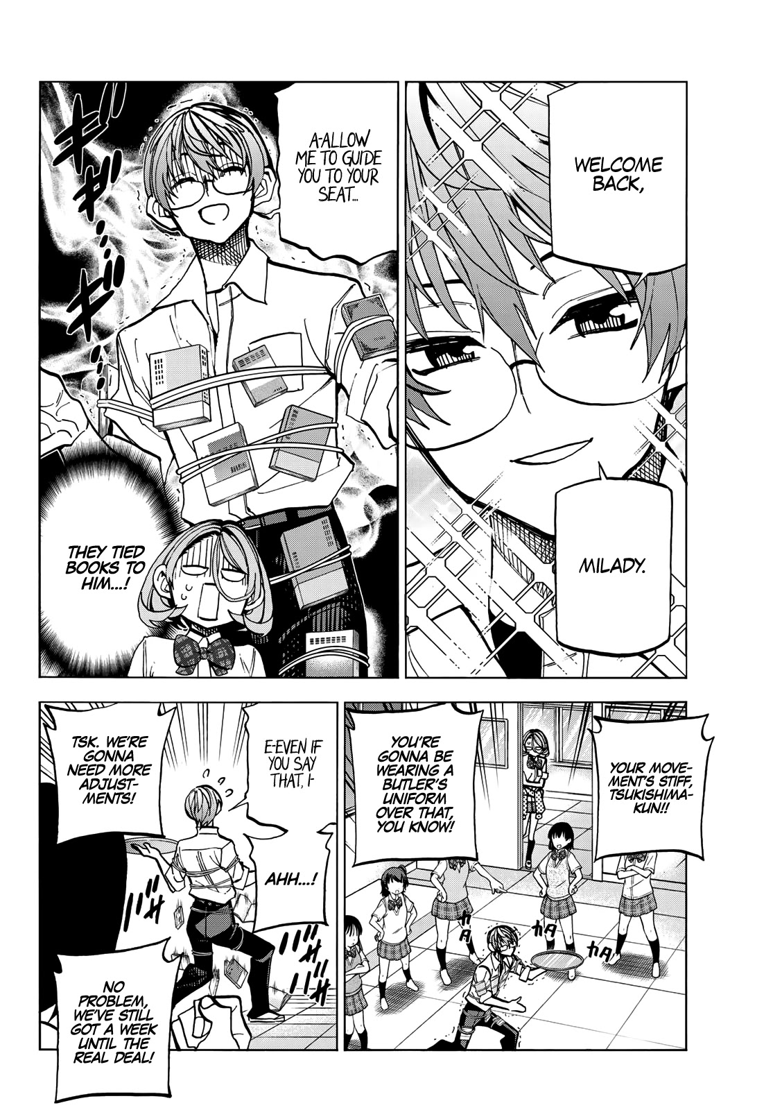 The Story Between a Dumb Prefect and a High School Girl with an Inappropriate Skirt Length Chapter 28 page 10 - Chapter 28: The Story About the Dumb Prefect's Lead-Up to the Cultural Festival, Part 1