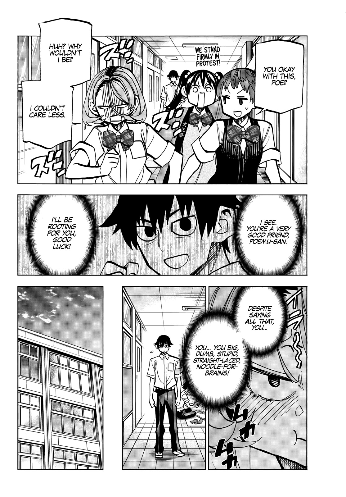 The Story Between a Dumb Prefect and a High School Girl with an Inappropriate Skirt Length Chapter 28 page 8 - Chapter 28: The Story About the Dumb Prefect's Lead-Up to the Cultural Festival, Part 1