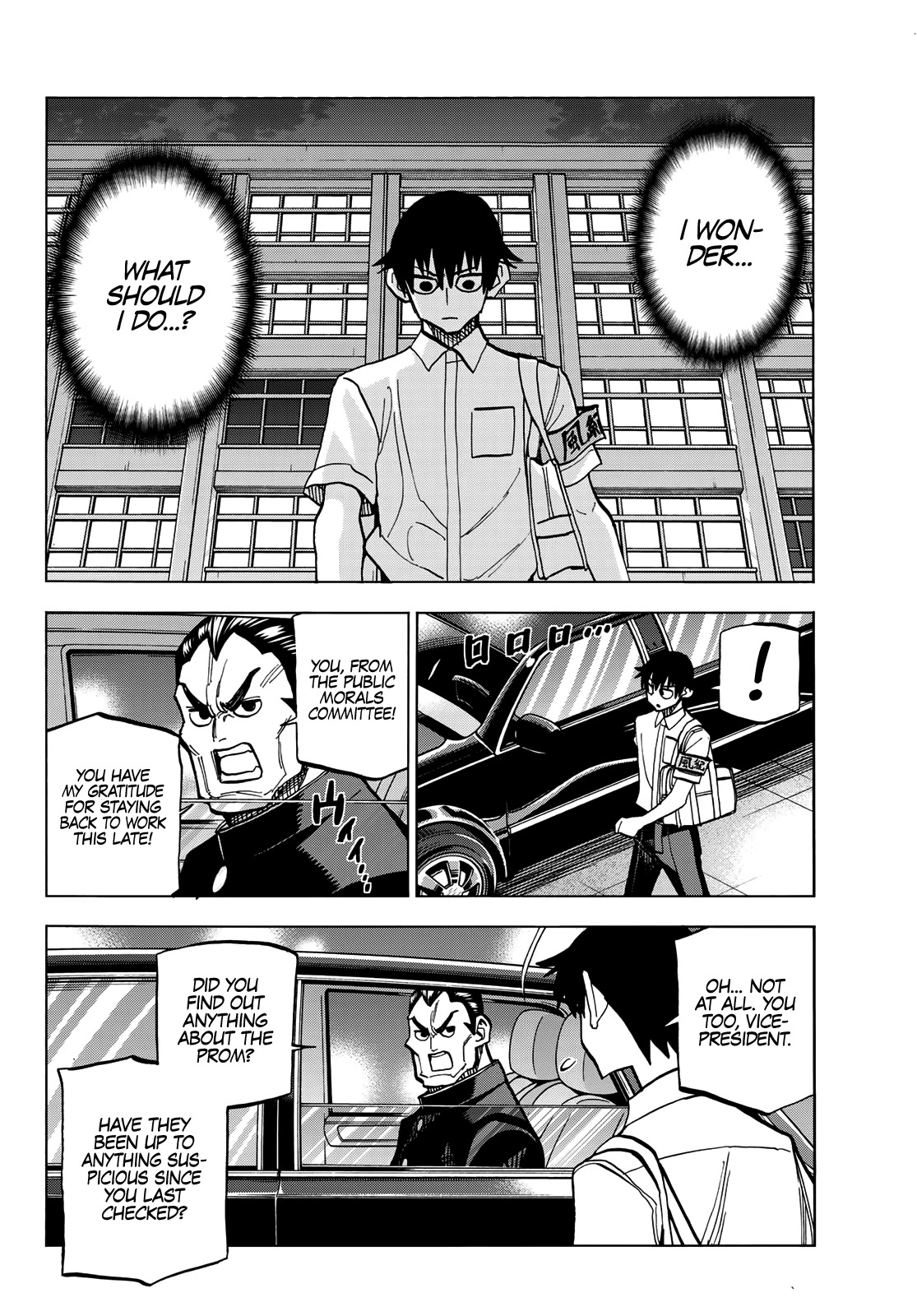 The Story Between a Dumb Prefect and a High School Girl with an Inappropriate Skirt Length Chapter 29 page 13 - Chapter 29: The Story About the Dumb Prefect's Lead-Up to the Cultural Festival, Part 2