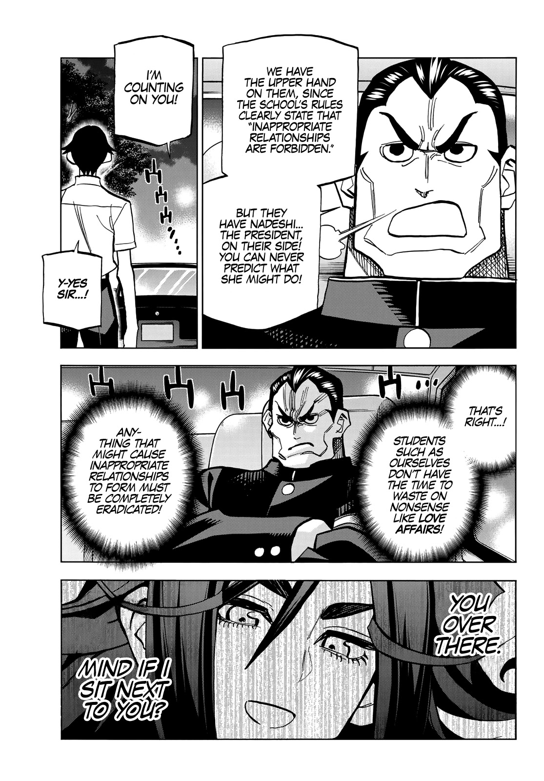 The Story Between a Dumb Prefect and a High School Girl with an Inappropriate Skirt Length Chapter 29 page 14 - Chapter 29: The Story About the Dumb Prefect's Lead-Up to the Cultural Festival, Part 2