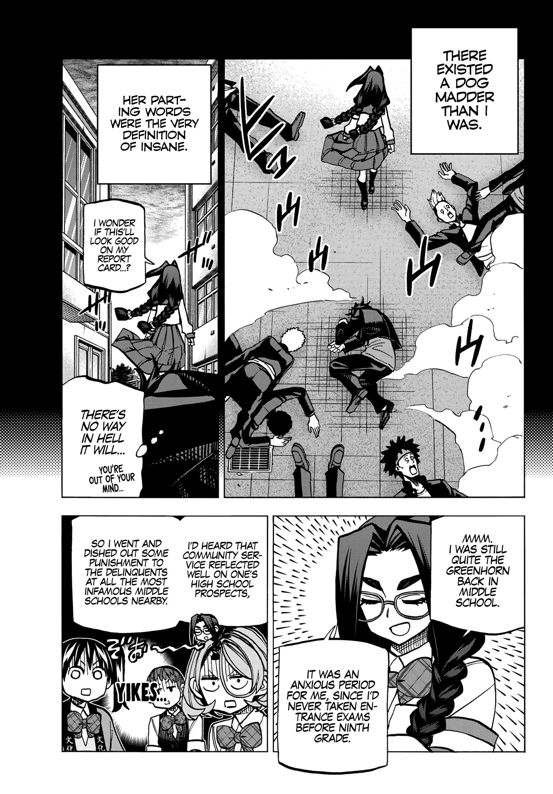 The Story Between a Dumb Prefect and a High School Girl with an Inappropriate Skirt Length Chapter 29 page 6 - Chapter 29: The Story About the Dumb Prefect's Lead-Up to the Cultural Festival, Part 2