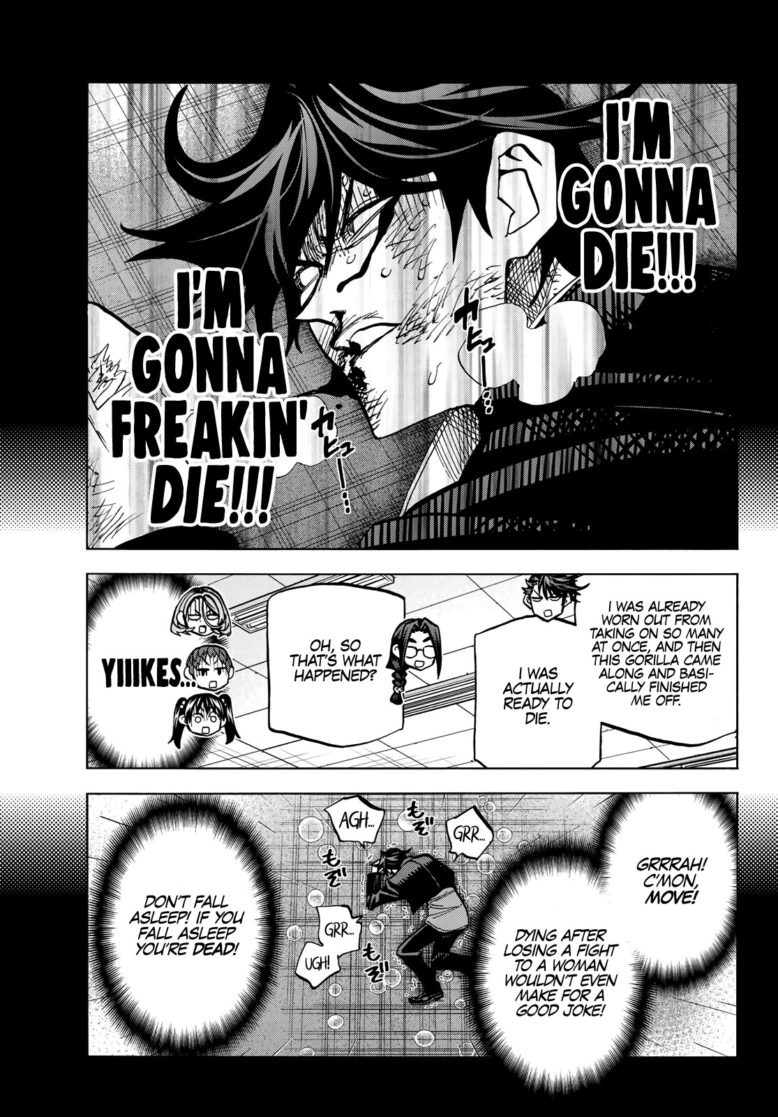 The Story Between a Dumb Prefect and a High School Girl with an Inappropriate Skirt Length Chapter 29 page 8 - Chapter 29: The Story About the Dumb Prefect's Lead-Up to the Cultural Festival, Part 2