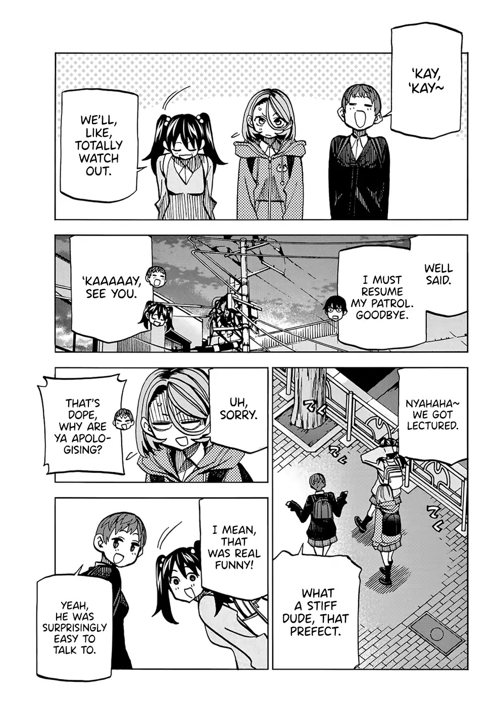 The Story Between a Dumb Prefect and a High School Girl with an Inappropriate Skirt Length Chapter 3 page 14 - Chapter 3