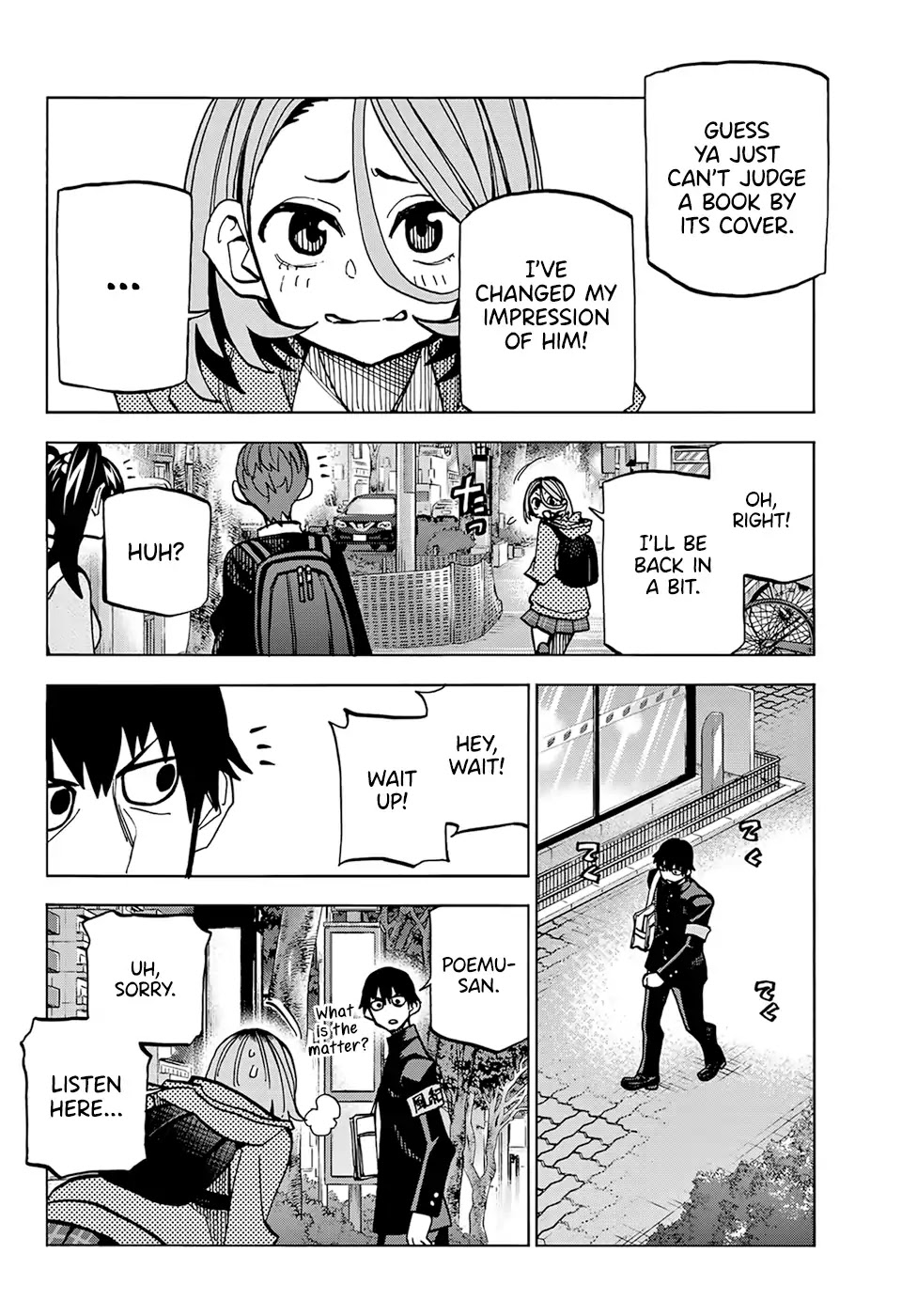 The Story Between a Dumb Prefect and a High School Girl with an Inappropriate Skirt Length Chapter 3 page 15 - Chapter 3