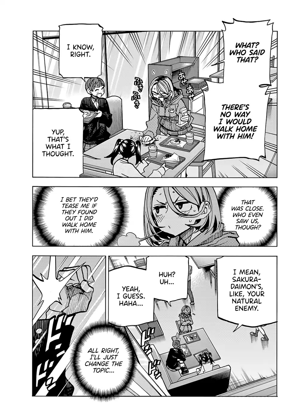The Story Between a Dumb Prefect and a High School Girl with an Inappropriate Skirt Length Chapter 3 page 4 - Chapter 3