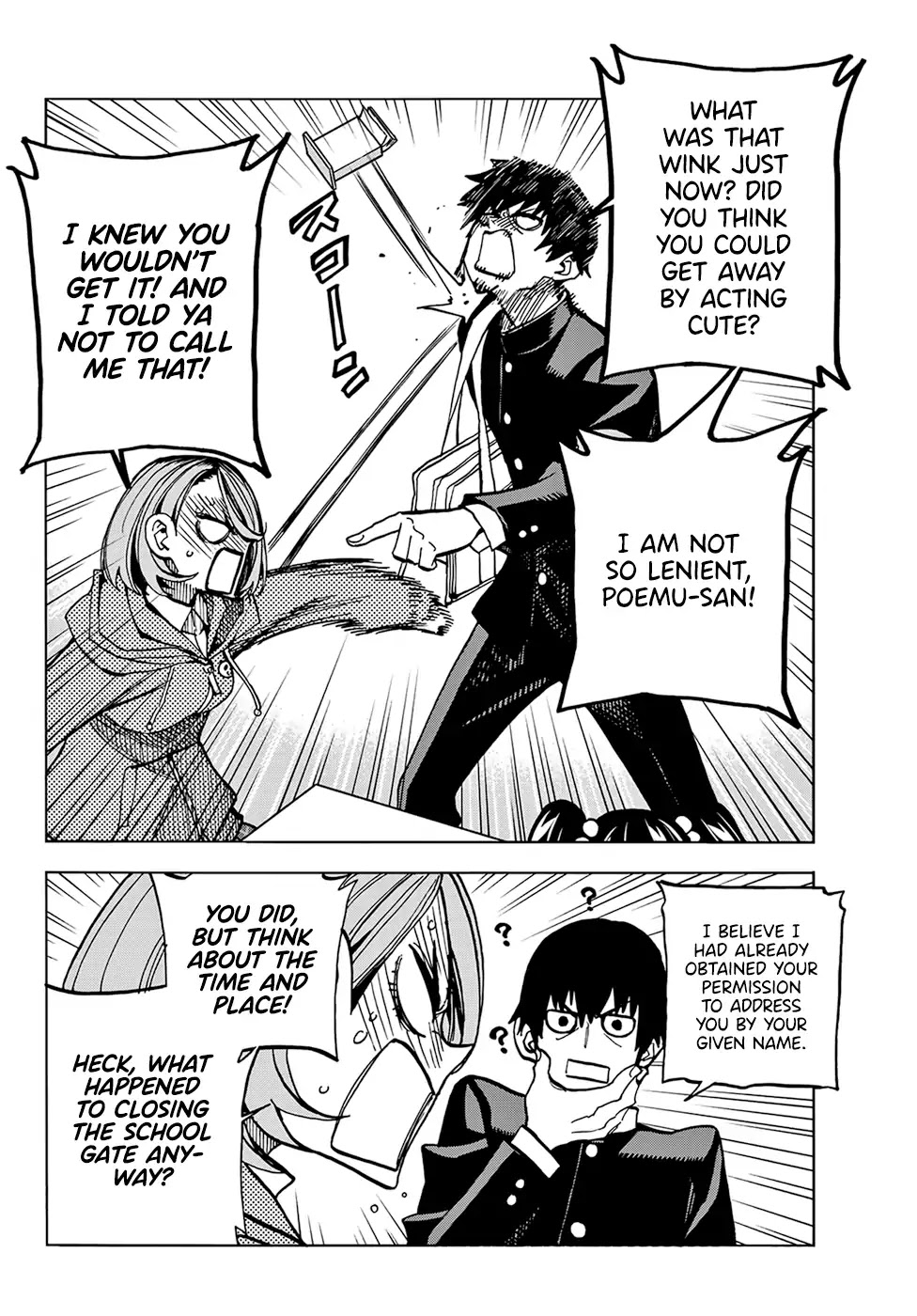 The Story Between a Dumb Prefect and a High School Girl with an Inappropriate Skirt Length Chapter 3 page 7 - Chapter 3