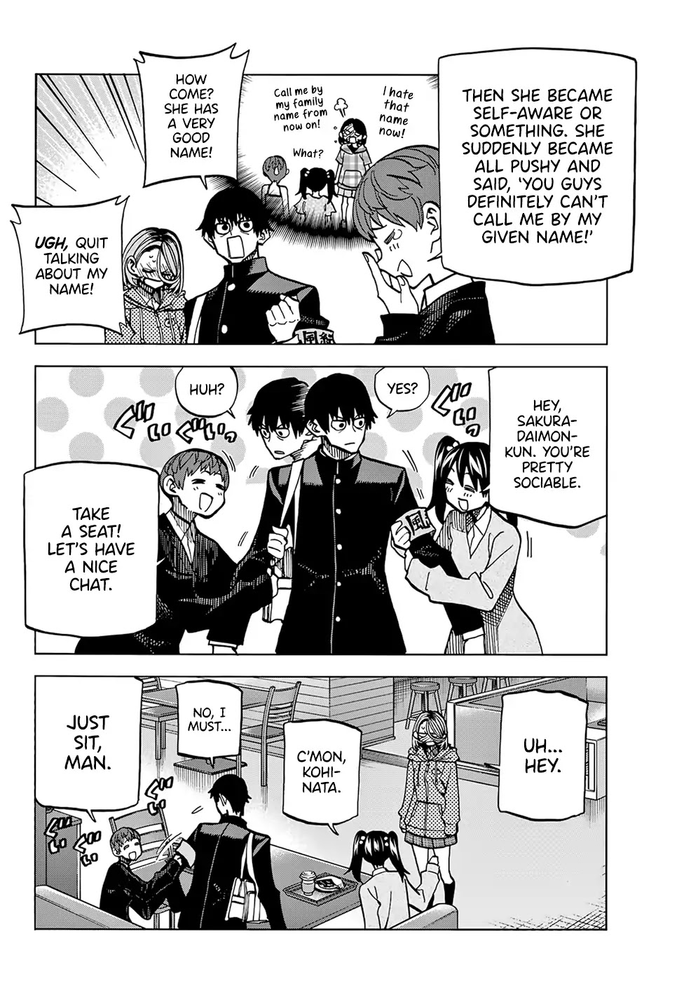 The Story Between a Dumb Prefect and a High School Girl with an Inappropriate Skirt Length Chapter 3 page 9 - Chapter 3