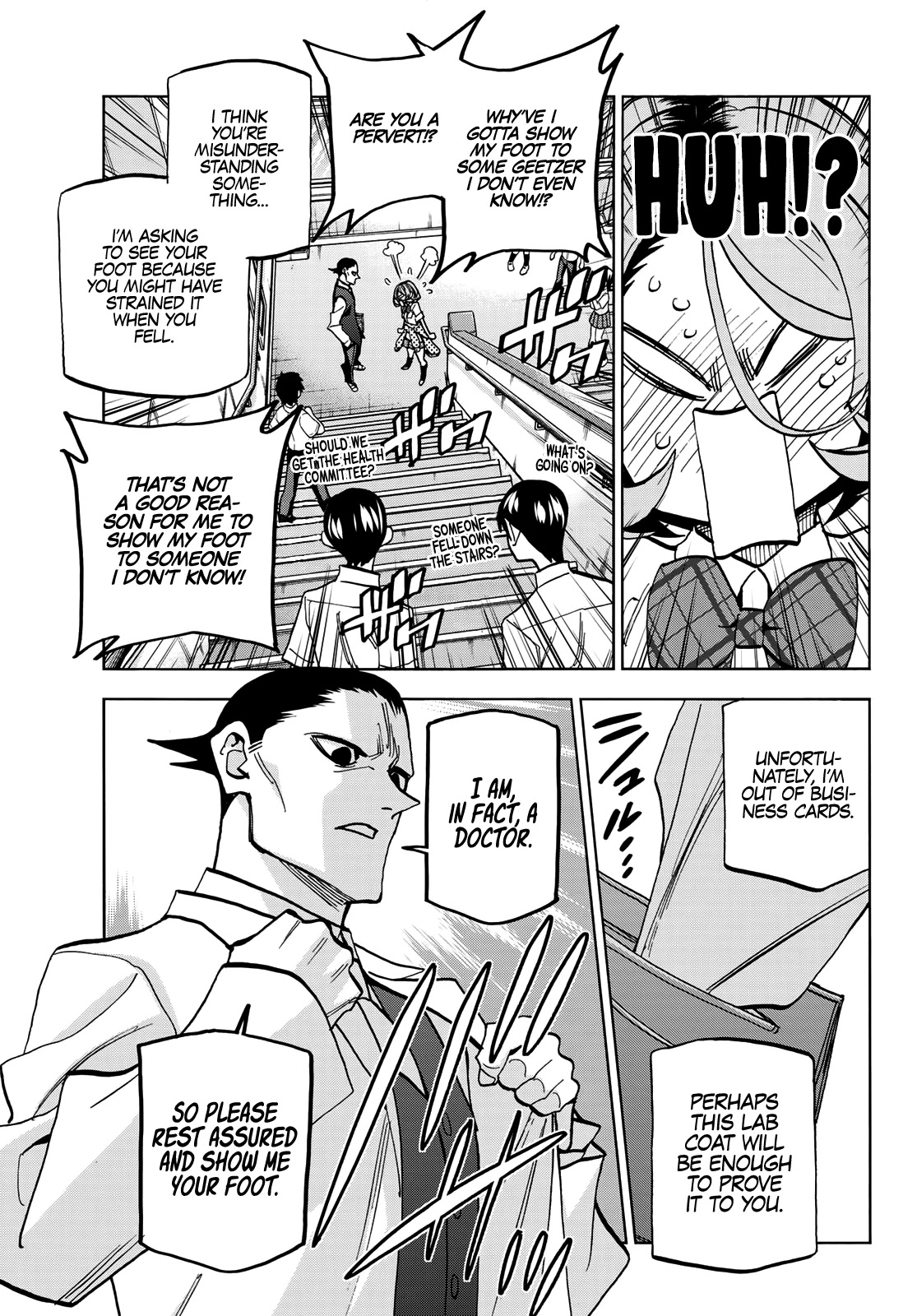 The Story Between a Dumb Prefect and a High School Girl with an Inappropriate Skirt Length Chapter 31 page 16 - Chapter 31: The Dumb Prefect and His Friends Enjoy the Culture Festival, Part 1