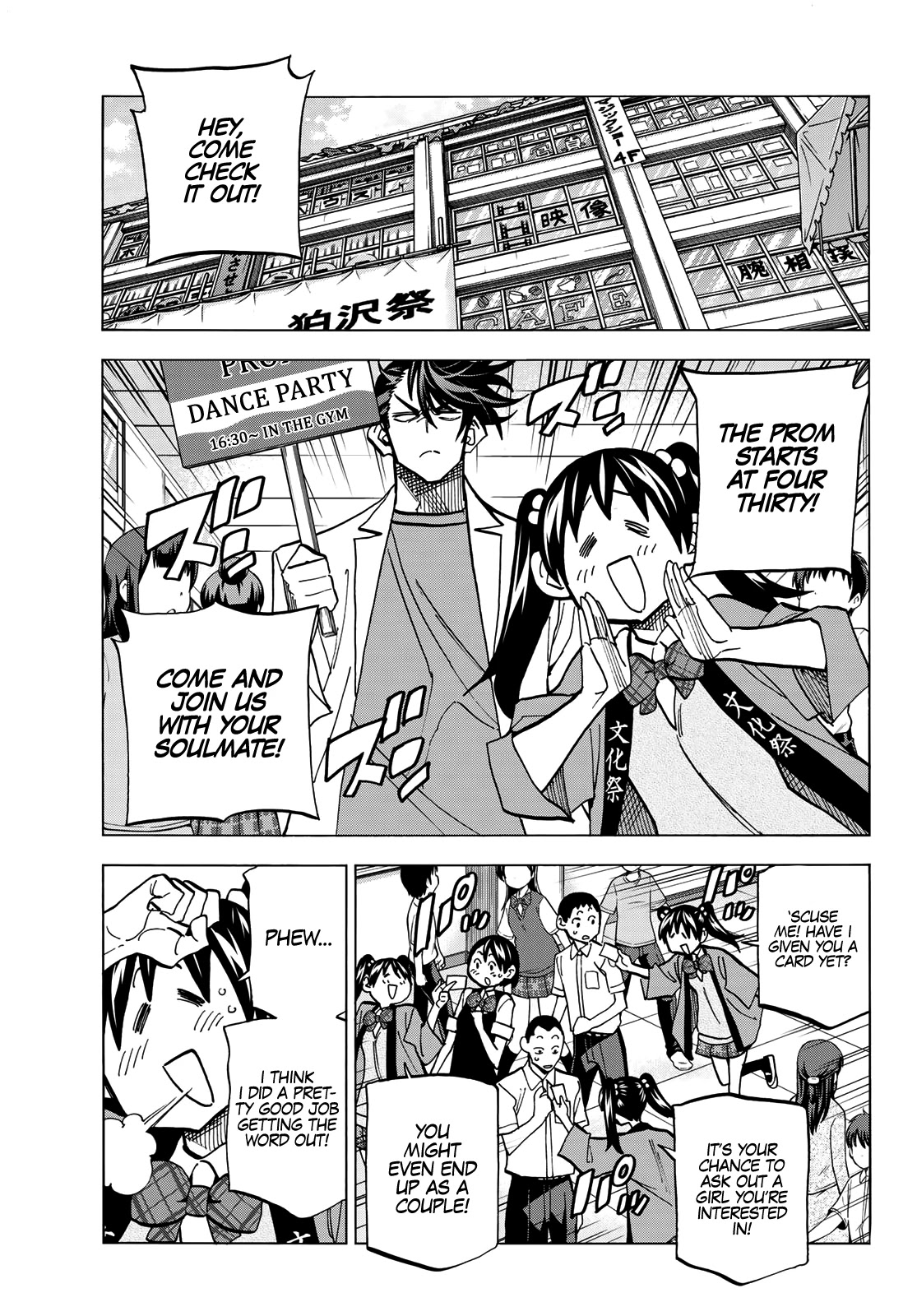 The Story Between a Dumb Prefect and a High School Girl with an Inappropriate Skirt Length Chapter 31 page 6 - Chapter 31: The Dumb Prefect and His Friends Enjoy the Culture Festival, Part 1