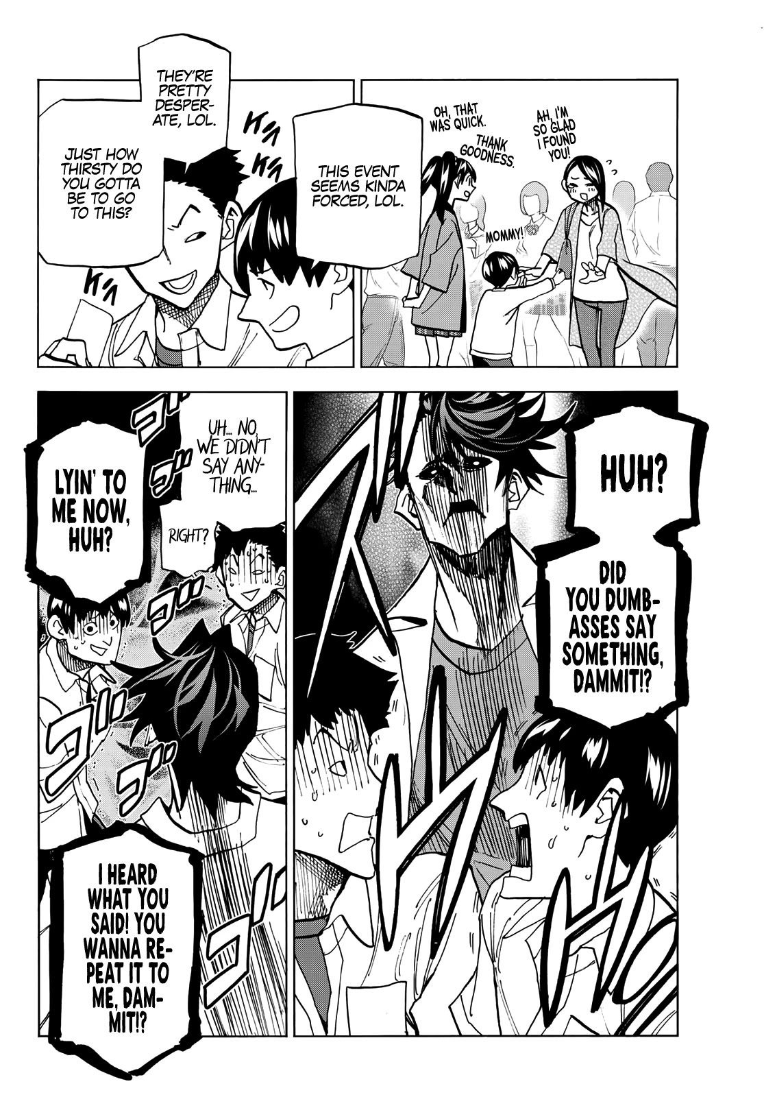 The Story Between a Dumb Prefect and a High School Girl with an Inappropriate Skirt Length Chapter 31 page 9 - Chapter 31: The Dumb Prefect and His Friends Enjoy the Culture Festival, Part 1
