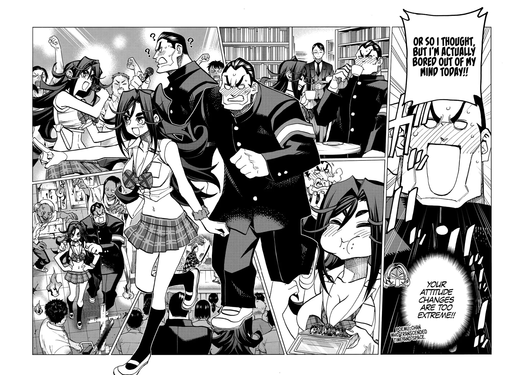 The Story Between a Dumb Prefect and a High School Girl with an Inappropriate Skirt Length Chapter 32 page 13 - Chapter 32: The Dumb Prefect and His Friends Enjoy the Culture Festival, Part 2
