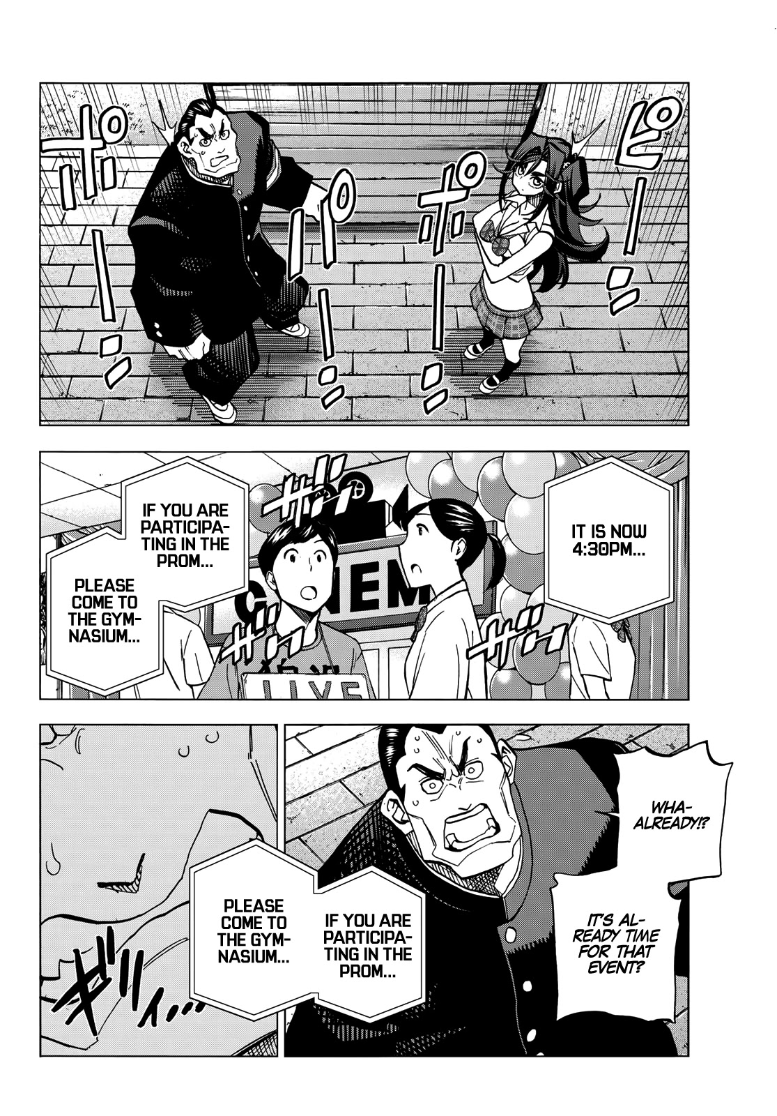 The Story Between a Dumb Prefect and a High School Girl with an Inappropriate Skirt Length Chapter 32 page 20 - Chapter 32: The Dumb Prefect and His Friends Enjoy the Culture Festival, Part 2