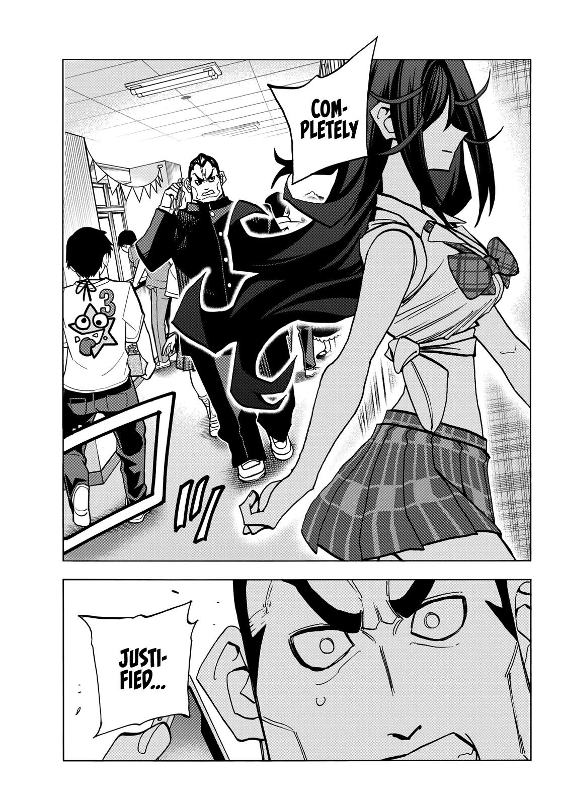 The Story Between a Dumb Prefect and a High School Girl with an Inappropriate Skirt Length Chapter 32 page 6 - Chapter 32: The Dumb Prefect and His Friends Enjoy the Culture Festival, Part 2