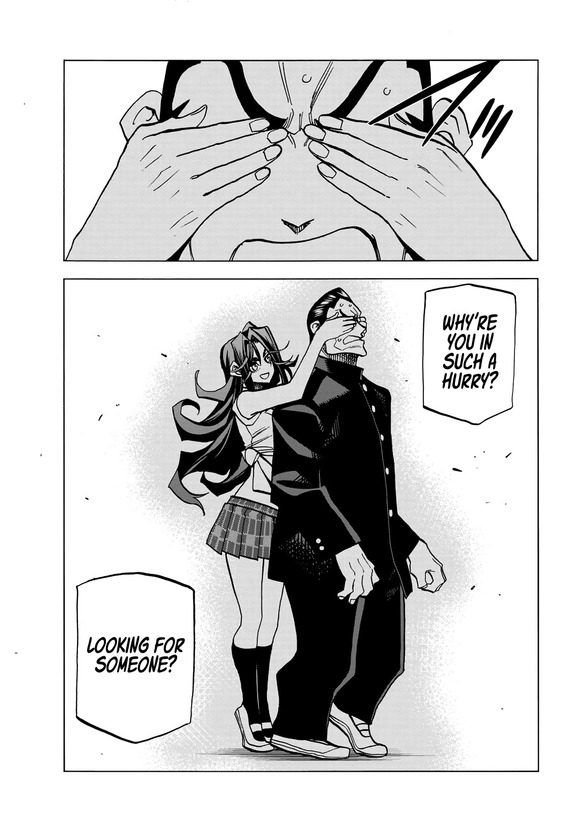 The Story Between a Dumb Prefect and a High School Girl with an Inappropriate Skirt Length Chapter 32 page 8 - Chapter 32: The Dumb Prefect and His Friends Enjoy the Culture Festival, Part 2