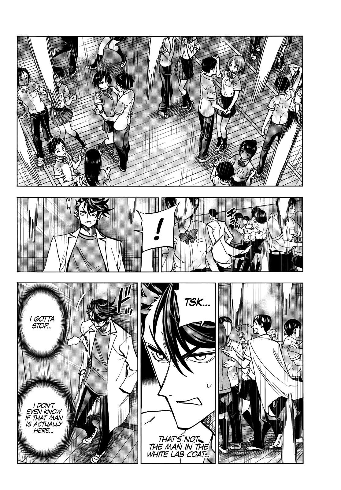 The Story Between a Dumb Prefect and a High School Girl with an Inappropriate Skirt Length Chapter 33 page 11 - Chapter 33: The Dumb Prefect and His Friends Enjoy the Culture Festival, Part 3