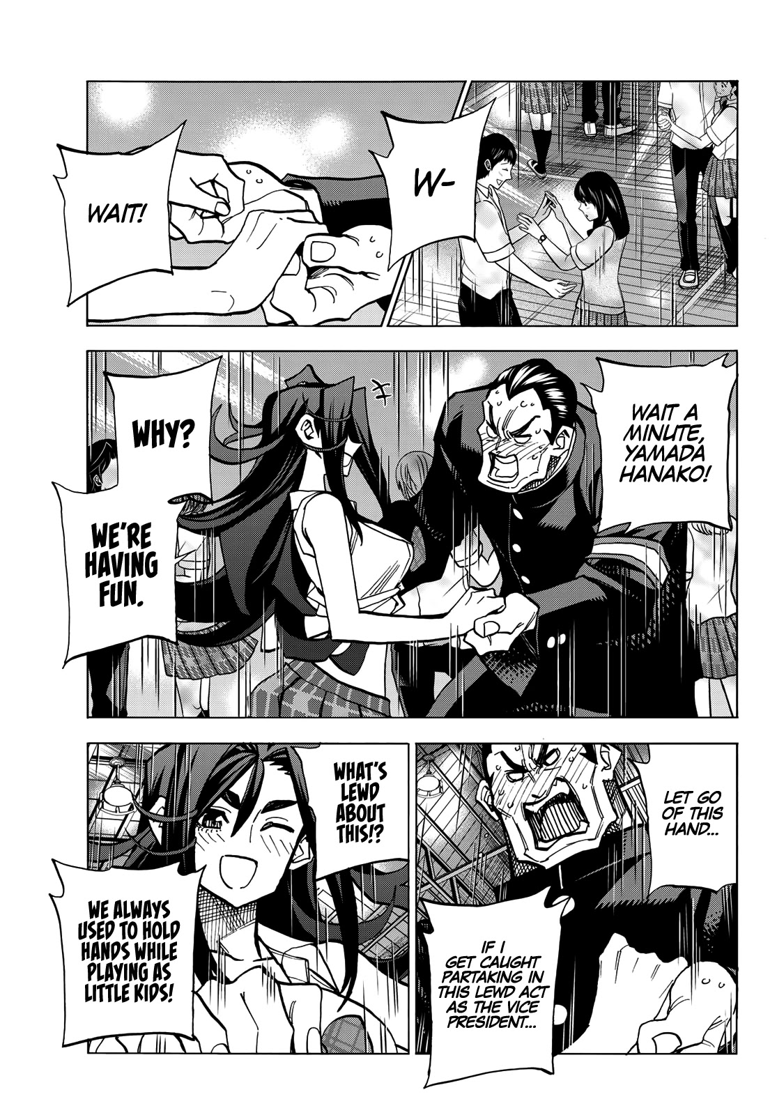 The Story Between a Dumb Prefect and a High School Girl with an Inappropriate Skirt Length Chapter 33 page 14 - Chapter 33: The Dumb Prefect and His Friends Enjoy the Culture Festival, Part 3