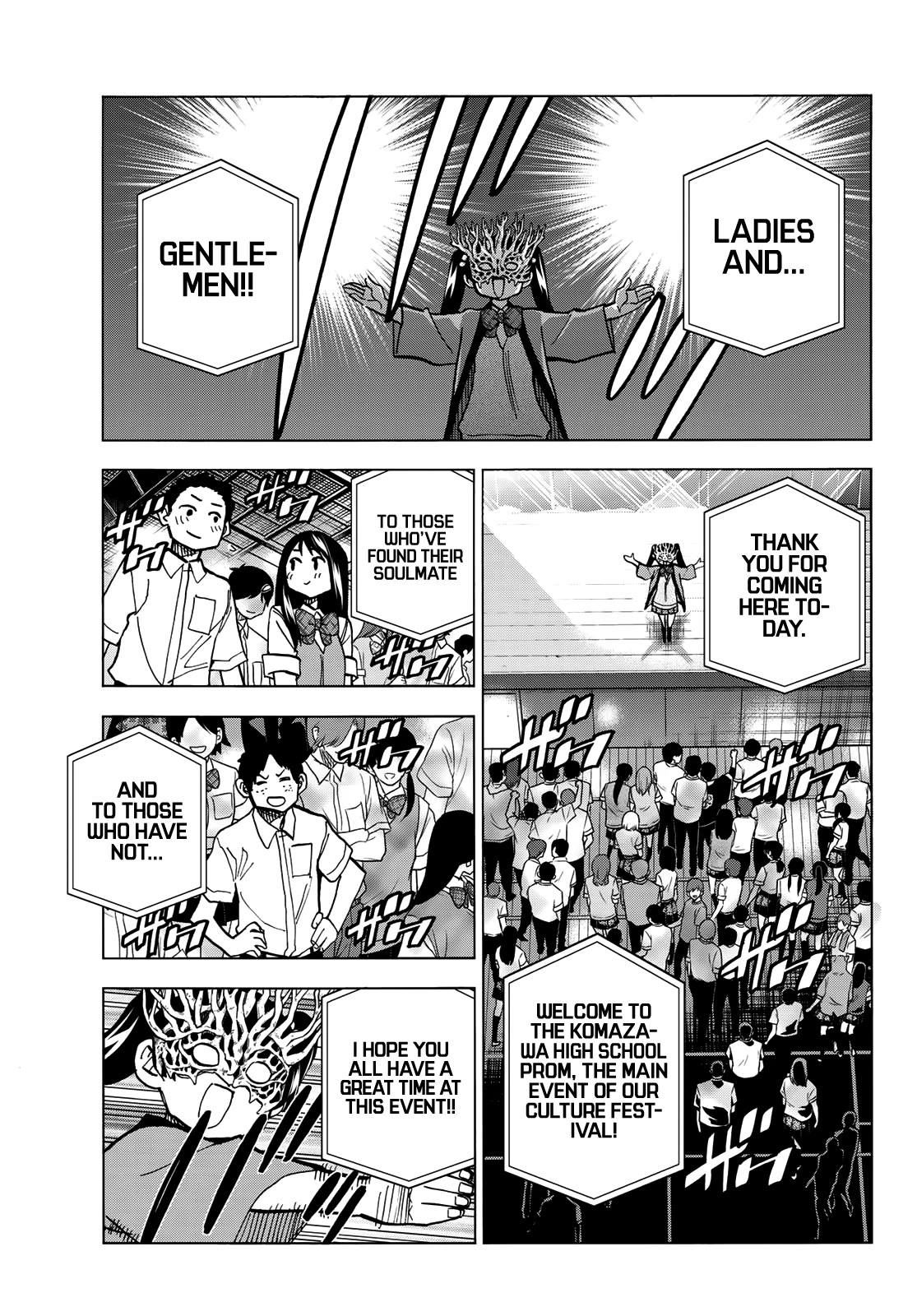 The Story Between a Dumb Prefect and a High School Girl with an Inappropriate Skirt Length Chapter 33 page 4 - Chapter 33: The Dumb Prefect and His Friends Enjoy the Culture Festival, Part 3