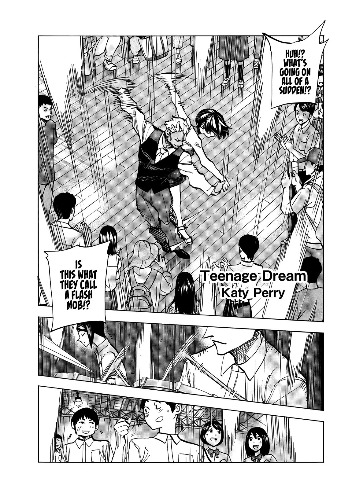 The Story Between a Dumb Prefect and a High School Girl with an Inappropriate Skirt Length Chapter 33 page 6 - Chapter 33: The Dumb Prefect and His Friends Enjoy the Culture Festival, Part 3