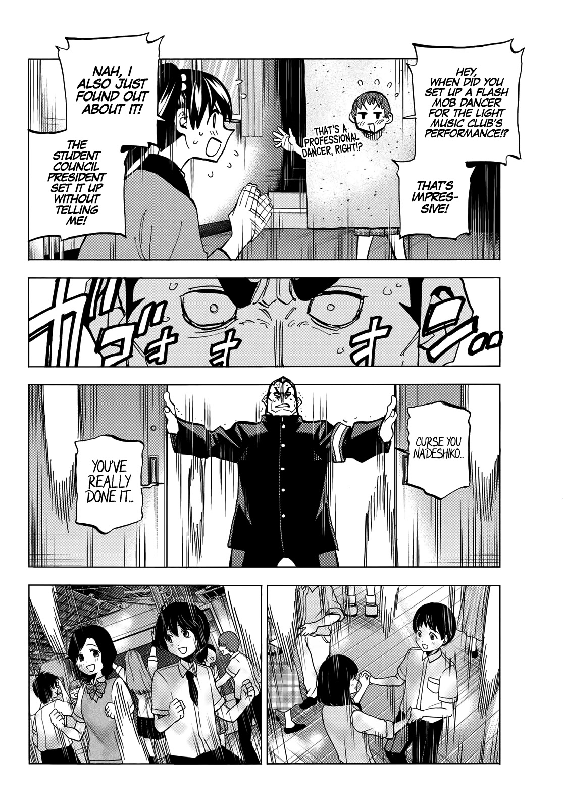 The Story Between a Dumb Prefect and a High School Girl with an Inappropriate Skirt Length Chapter 33 page 7 - Chapter 33: The Dumb Prefect and His Friends Enjoy the Culture Festival, Part 3