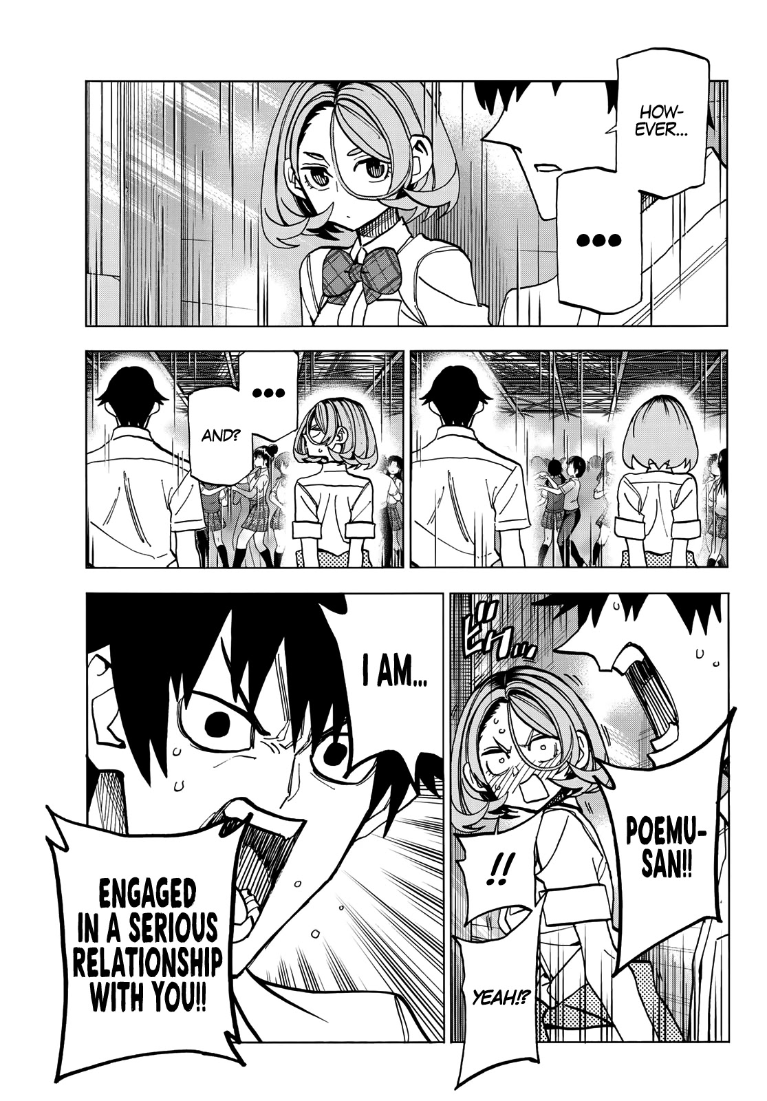 The Story Between a Dumb Prefect and a High School Girl with an Inappropriate Skirt Length Chapter 34 page 12 - Chapter 34: The Dumb Prefect and His Friends Enjoy the Culture Festival, Part 4