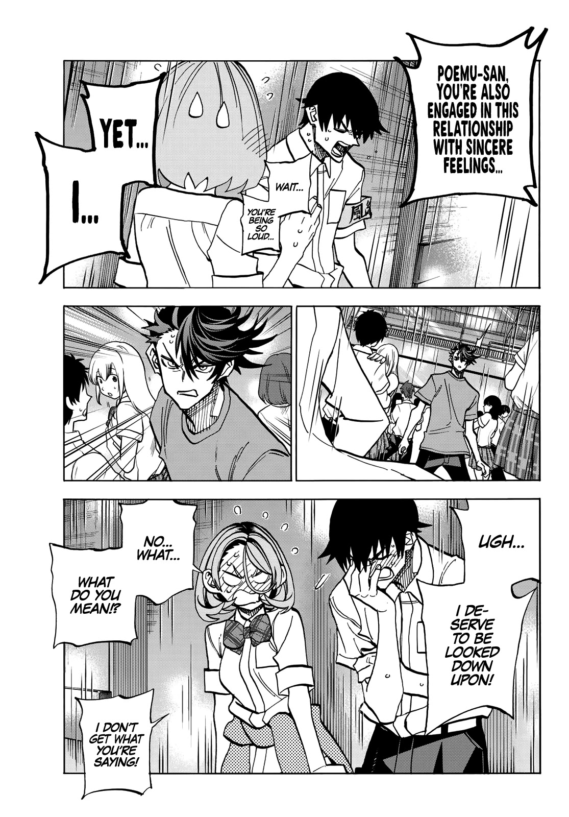 The Story Between a Dumb Prefect and a High School Girl with an Inappropriate Skirt Length Chapter 34 page 14 - Chapter 34: The Dumb Prefect and His Friends Enjoy the Culture Festival, Part 4