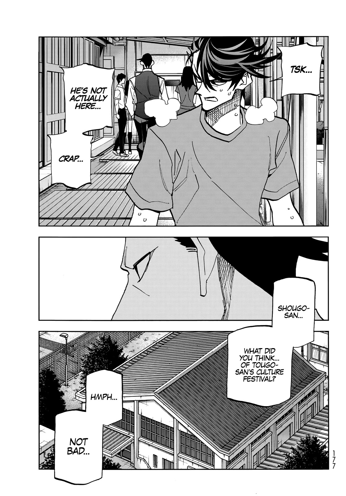 The Story Between a Dumb Prefect and a High School Girl with an Inappropriate Skirt Length Chapter 34 page 28 - Chapter 34: The Dumb Prefect and His Friends Enjoy the Culture Festival, Part 4