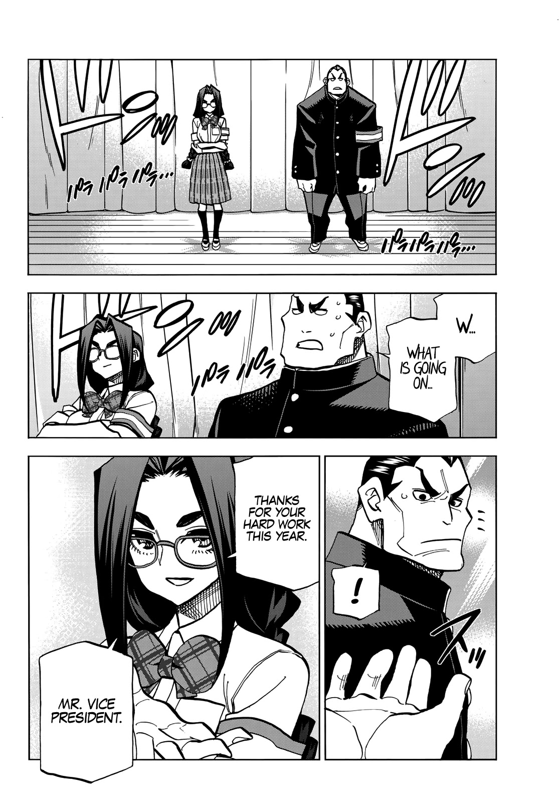The Story Between a Dumb Prefect and a High School Girl with an Inappropriate Skirt Length Chapter 34 page 35 - Chapter 34: The Dumb Prefect and His Friends Enjoy the Culture Festival, Part 4