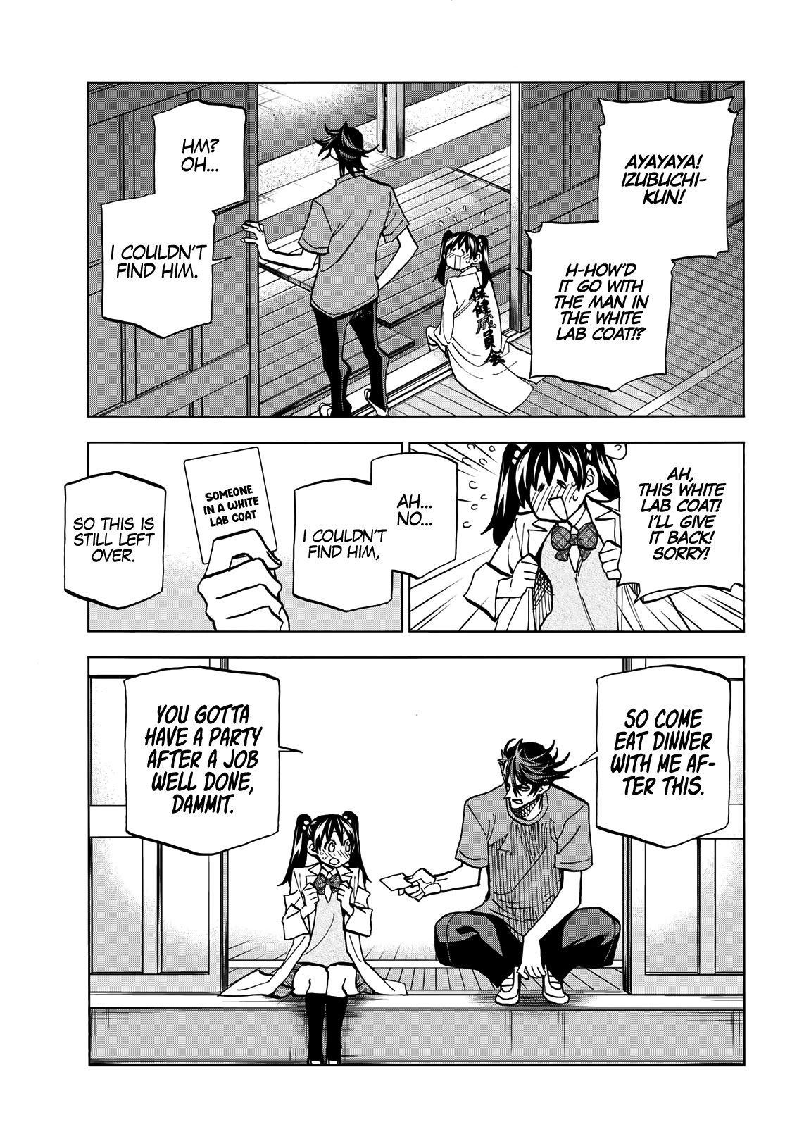 The Story Between a Dumb Prefect and a High School Girl with an Inappropriate Skirt Length Chapter 34 page 38 - Chapter 34: The Dumb Prefect and His Friends Enjoy the Culture Festival, Part 4
