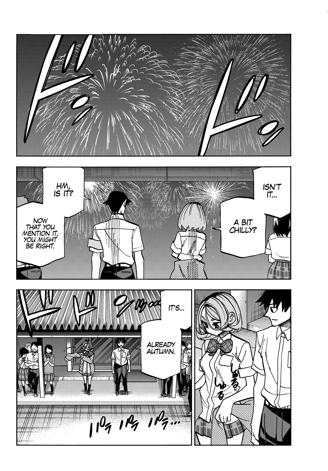 The Story Between a Dumb Prefect and a High School Girl with an Inappropriate Skirt Length Chapter 34 page 39 - Chapter 34: The Dumb Prefect and His Friends Enjoy the Culture Festival, Part 4