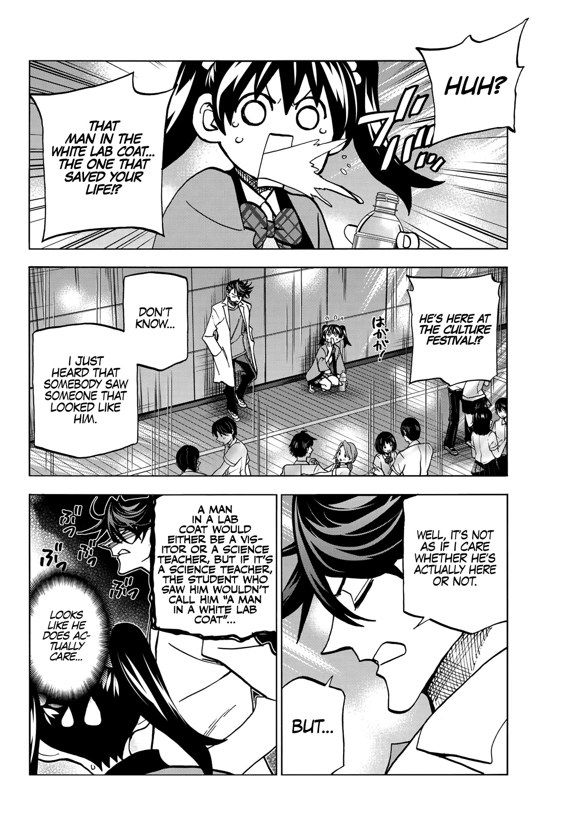The Story Between a Dumb Prefect and a High School Girl with an Inappropriate Skirt Length Chapter 34 page 7 - Chapter 34: The Dumb Prefect and His Friends Enjoy the Culture Festival, Part 4