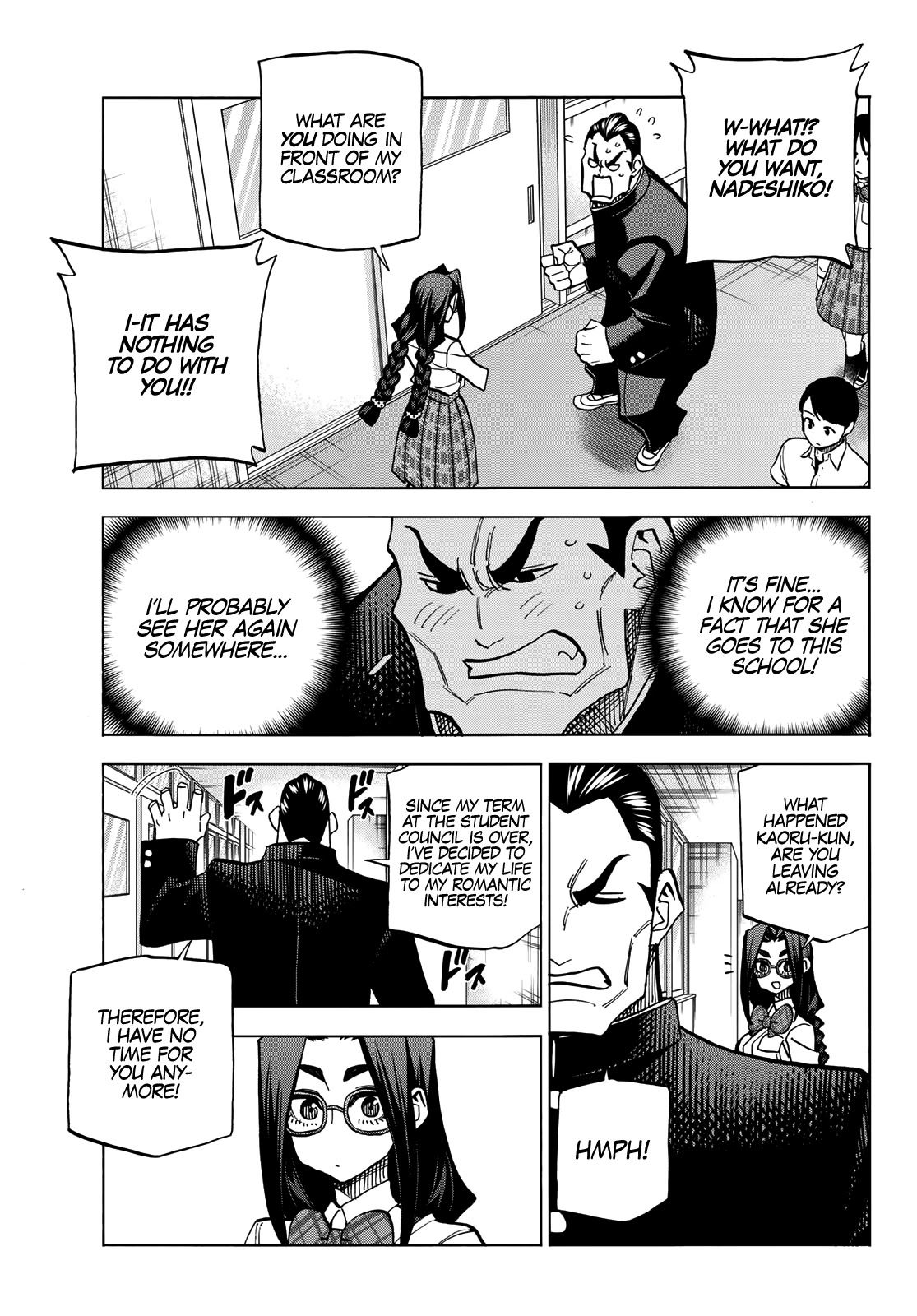The Story Between a Dumb Prefect and a High School Girl with an Inappropriate Skirt Length Chapter 35 page 12 - Chapter 35: The Dumb Prefect and His Friends After the Culture Festival