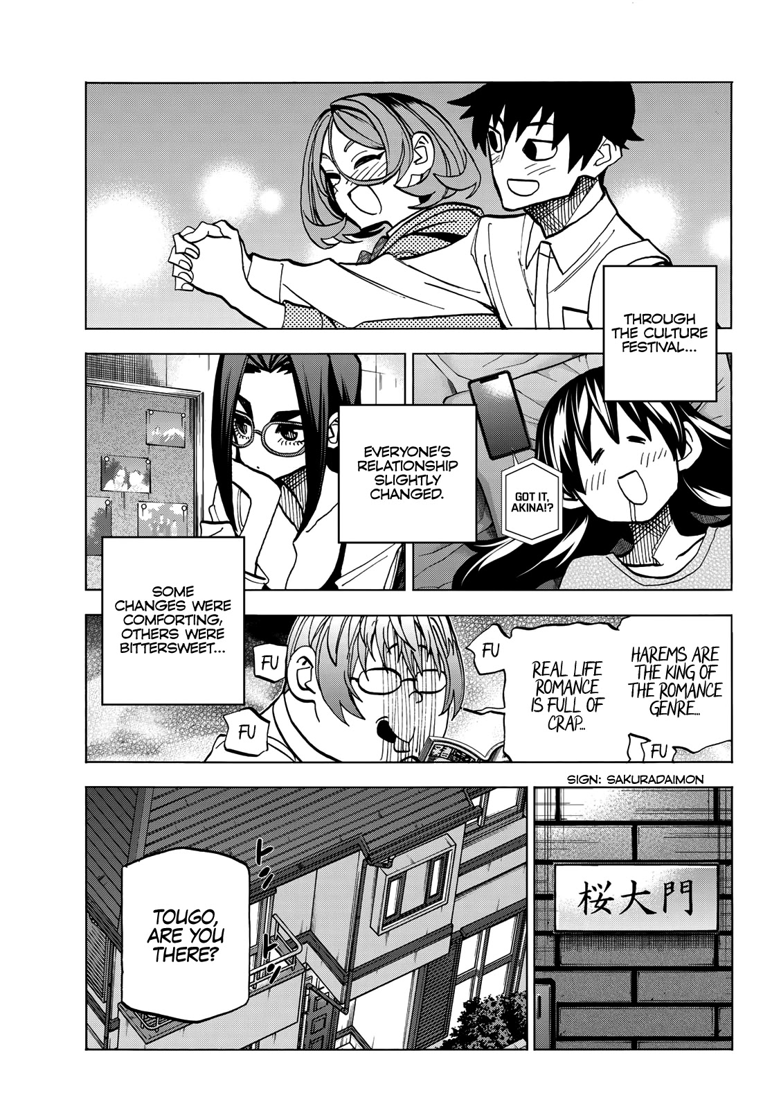 The Story Between a Dumb Prefect and a High School Girl with an Inappropriate Skirt Length Chapter 35 page 19 - Chapter 35: The Dumb Prefect and His Friends After the Culture Festival