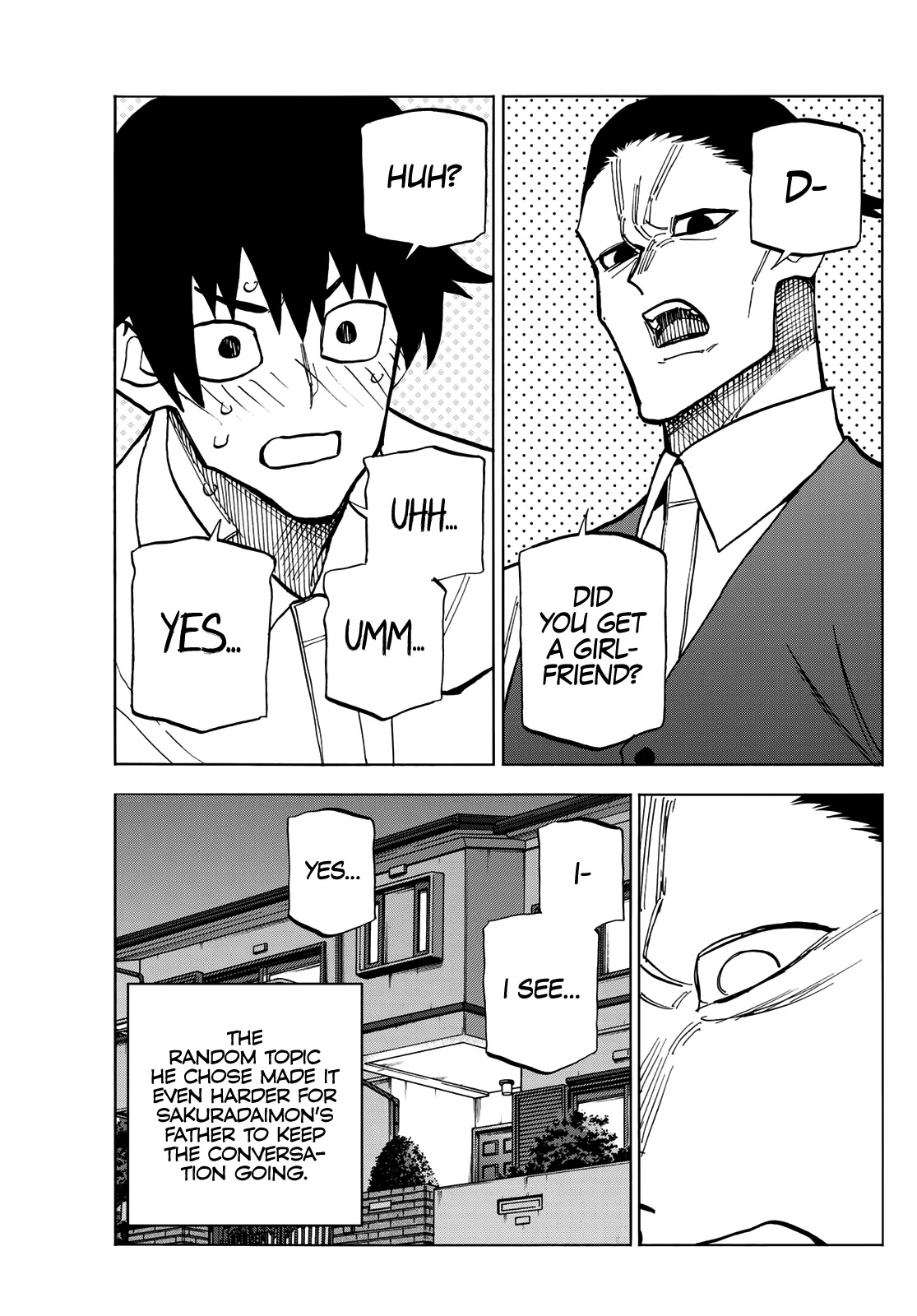 The Story Between a Dumb Prefect and a High School Girl with an Inappropriate Skirt Length Chapter 35 page 21 - Chapter 35: The Dumb Prefect and His Friends After the Culture Festival