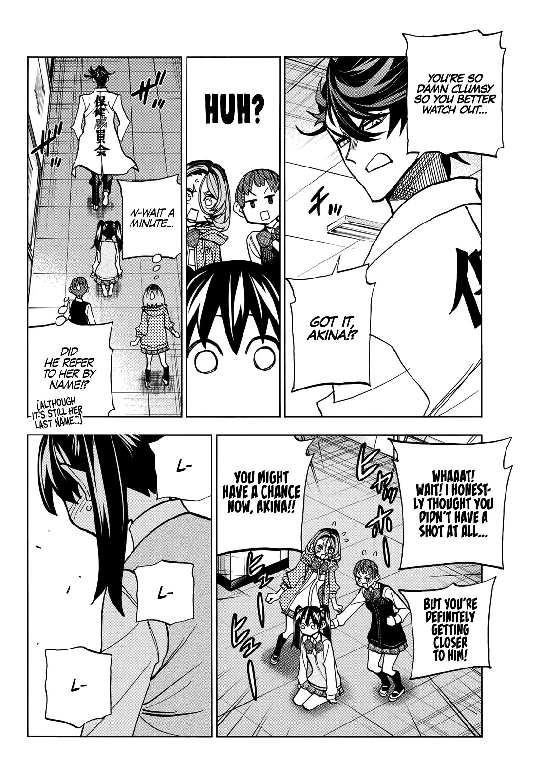 The Story Between a Dumb Prefect and a High School Girl with an Inappropriate Skirt Length Chapter 35 page 9 - Chapter 35: The Dumb Prefect and His Friends After the Culture Festival