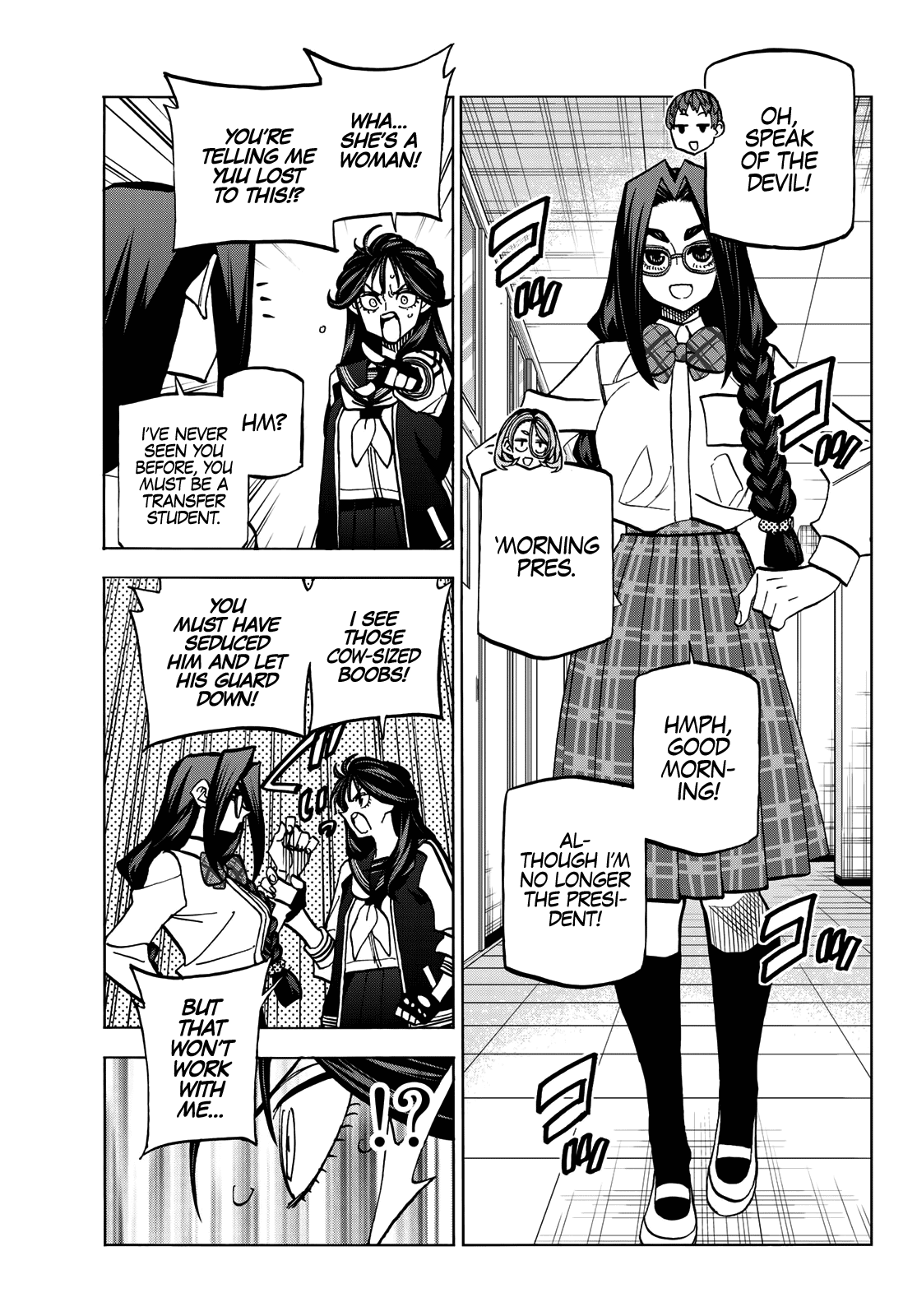 The Story Between a Dumb Prefect and a High School Girl with an Inappropriate Skirt Length Chapter 37 page 13 - Chapter 37