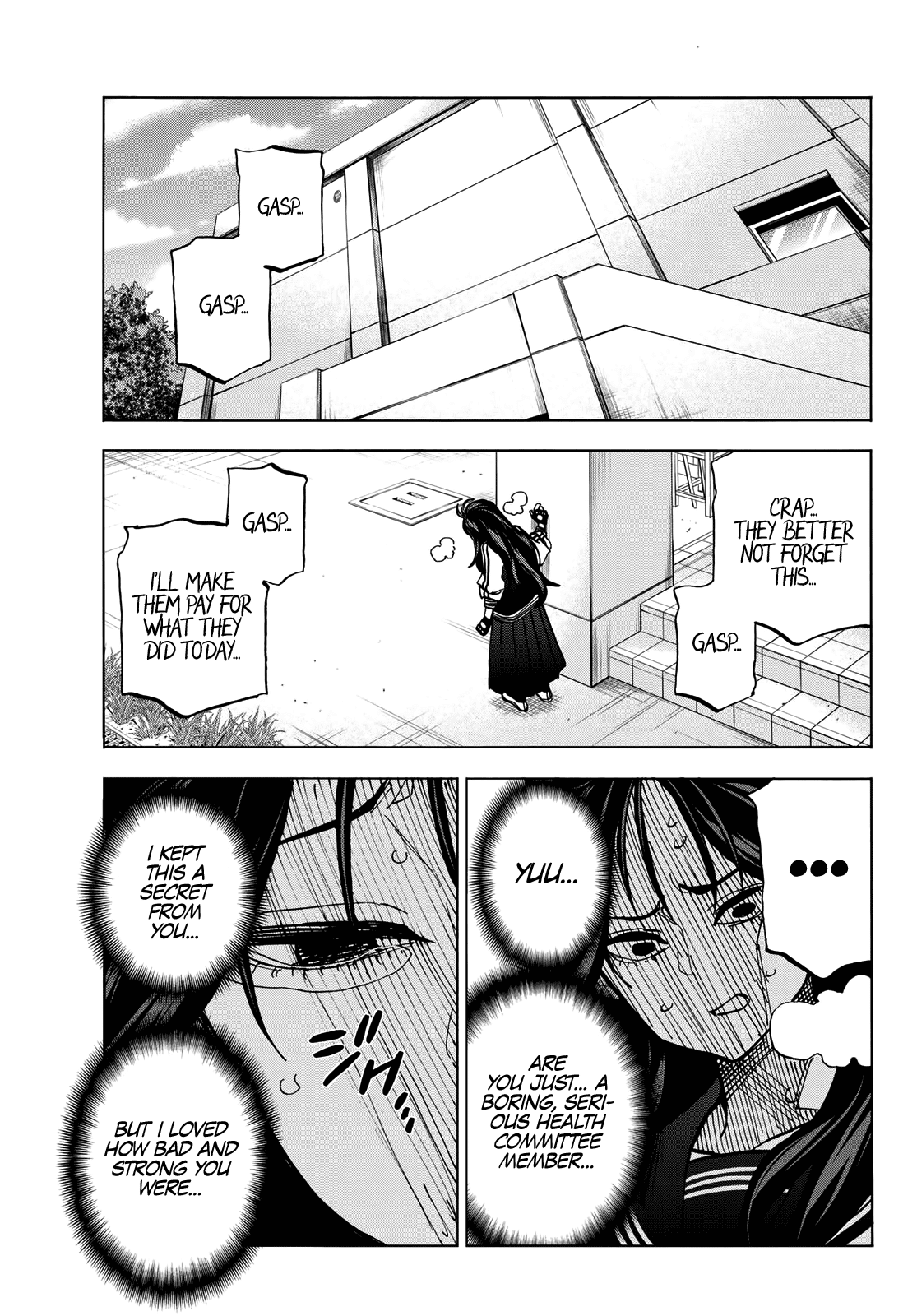 The Story Between a Dumb Prefect and a High School Girl with an Inappropriate Skirt Length Chapter 37 page 15 - Chapter 37