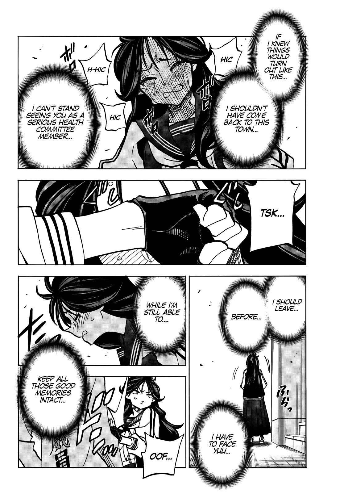The Story Between a Dumb Prefect and a High School Girl with an Inappropriate Skirt Length Chapter 37 page 16 - Chapter 37