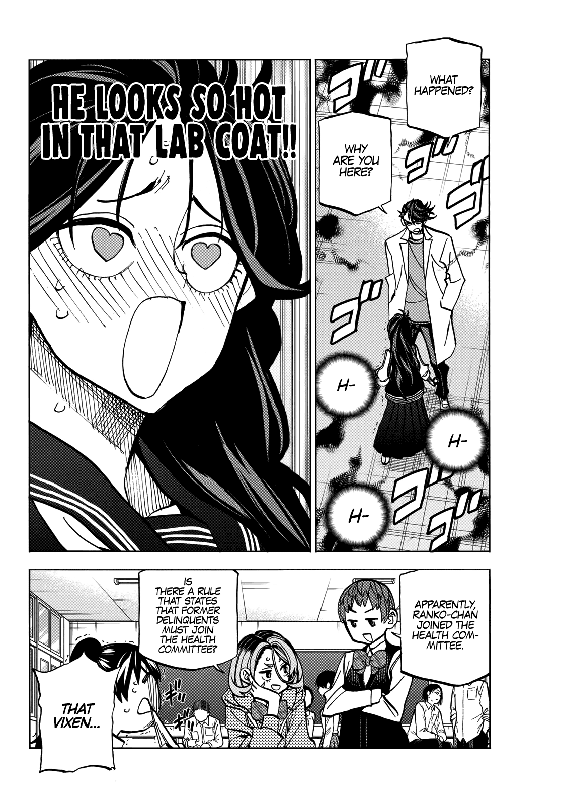 The Story Between a Dumb Prefect and a High School Girl with an Inappropriate Skirt Length Chapter 37 page 18 - Chapter 37