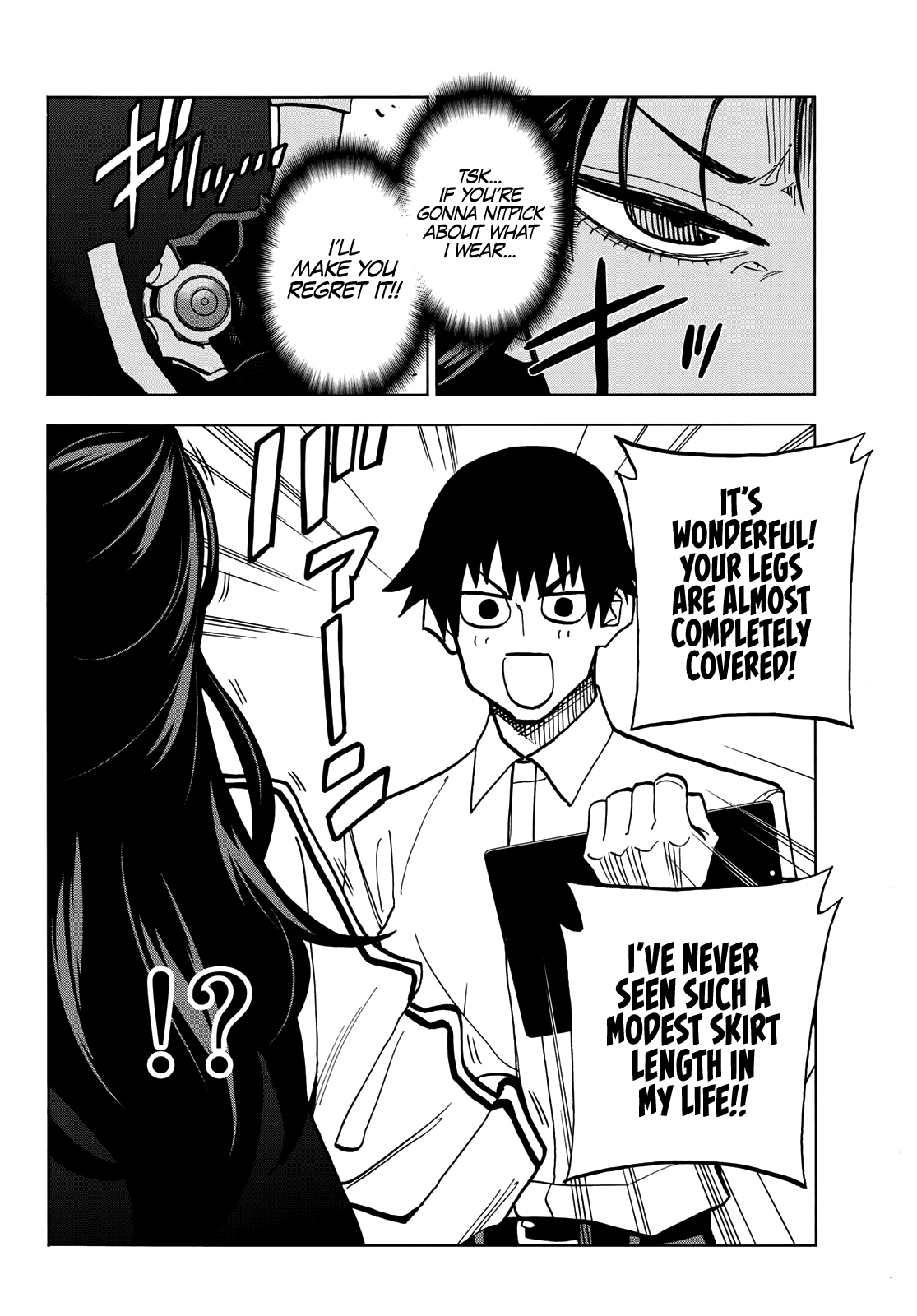 The Story Between a Dumb Prefect and a High School Girl with an Inappropriate Skirt Length Chapter 37 page 4 - Chapter 37