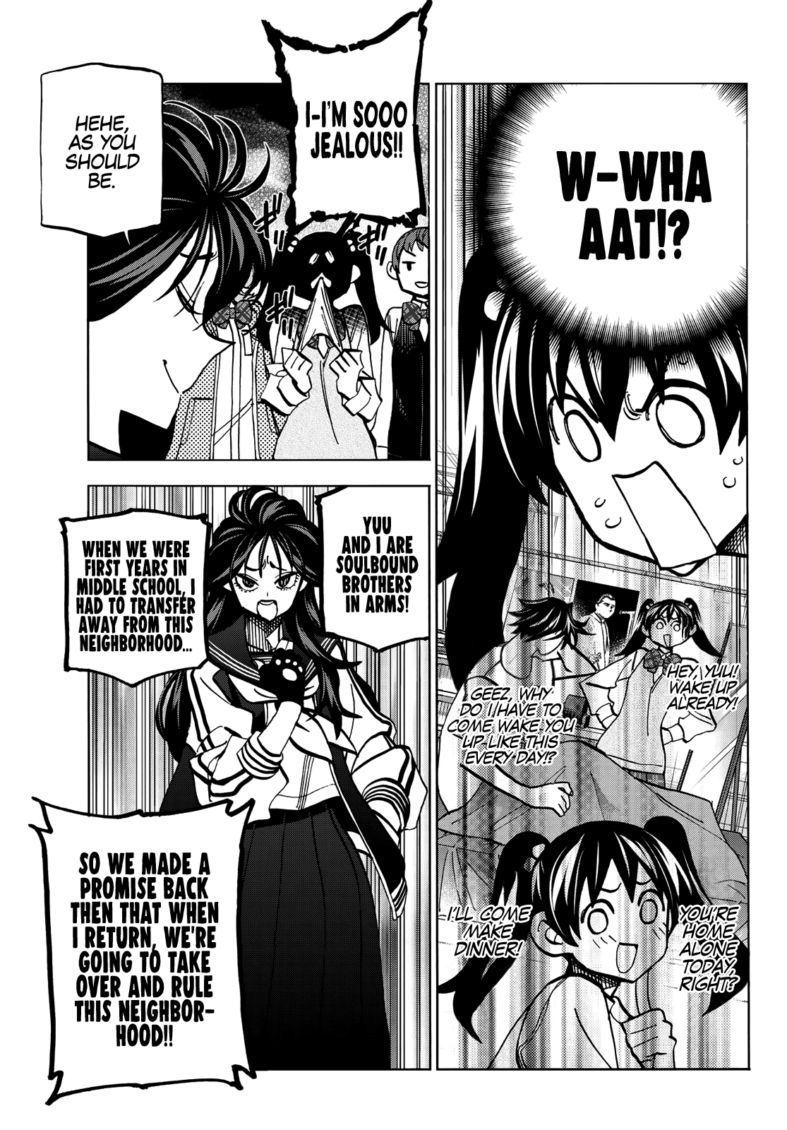 The Story Between a Dumb Prefect and a High School Girl with an Inappropriate Skirt Length Chapter 37 page 9 - Chapter 37