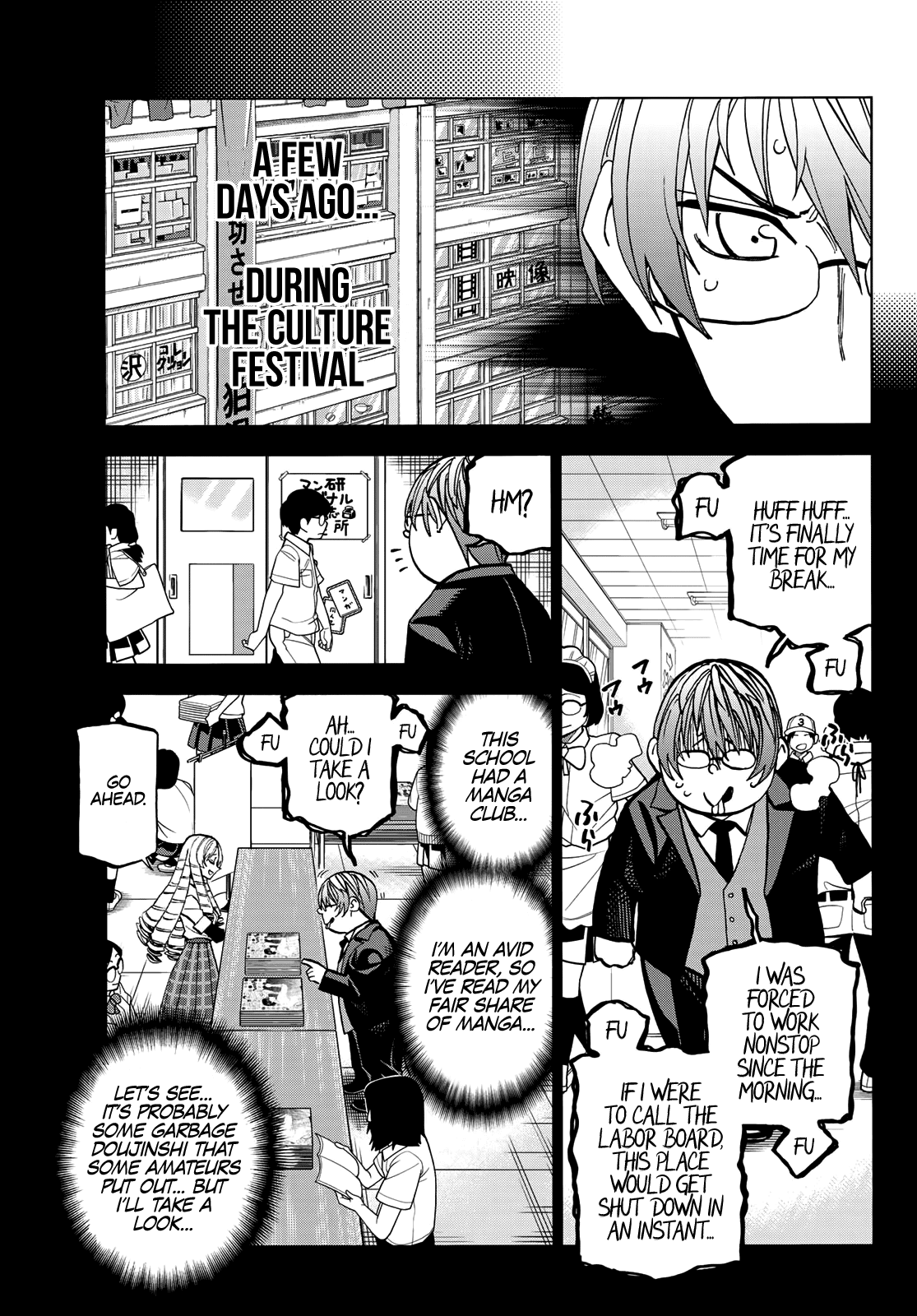 The Story Between a Dumb Prefect and a High School Girl with an Inappropriate Skirt Length Chapter 38 page 11 - Chapter 38: The Story About the Dumb Book Committee Member and the Leftovers