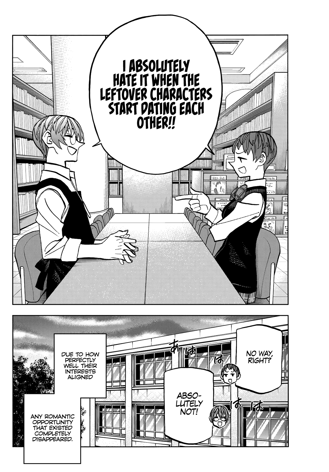 The Story Between a Dumb Prefect and a High School Girl with an Inappropriate Skirt Length Chapter 38 page 18 - Chapter 38: The Story About the Dumb Book Committee Member and the Leftovers
