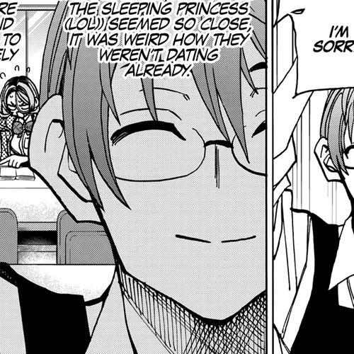 The Story Between a Dumb Prefect and a High School Girl with an Inappropriate Skirt Length Chapter 38: The Story About the Dumb Book Committee Member and the Leftovers cover
