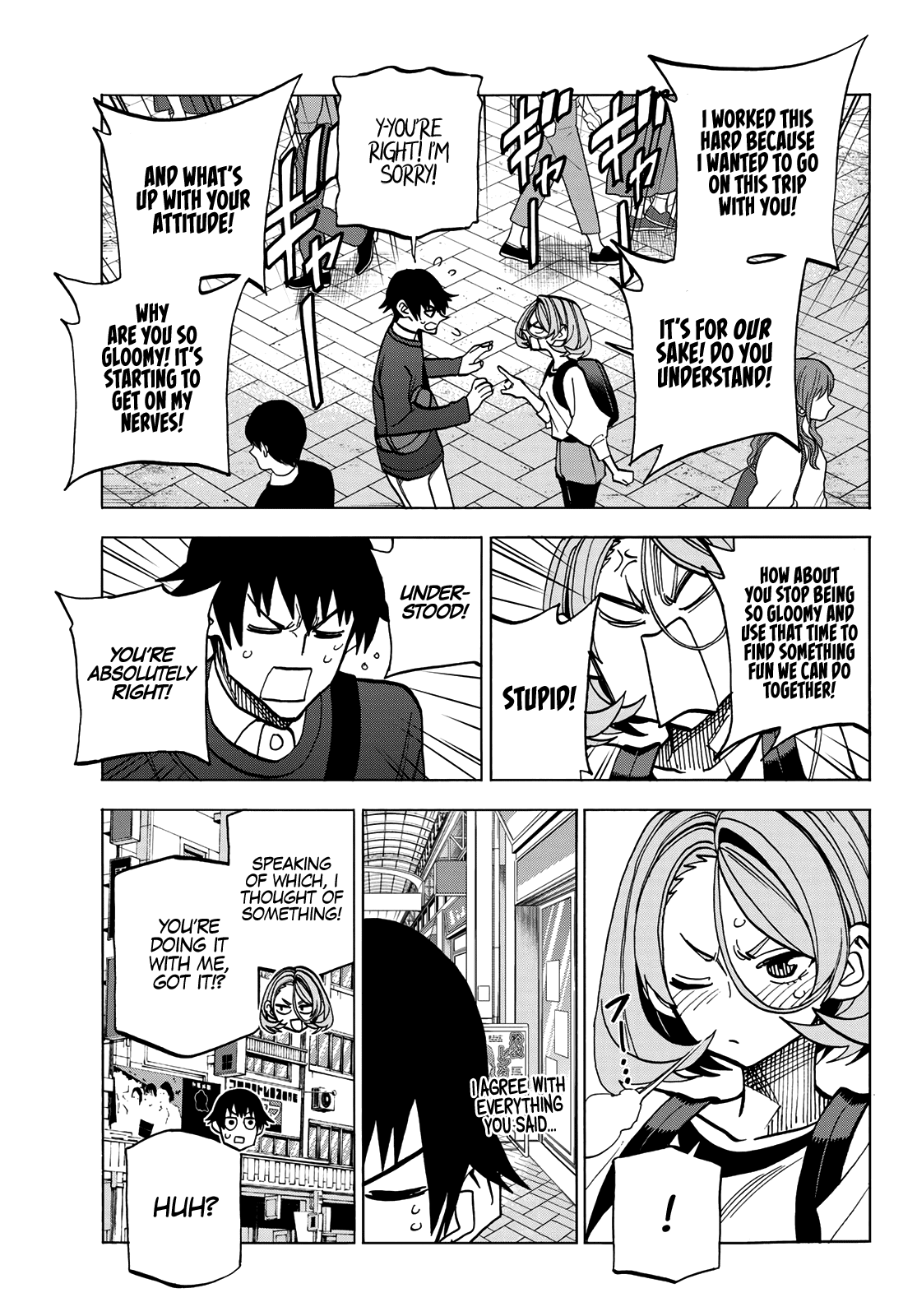 The Story Between a Dumb Prefect and a High School Girl with an Inappropriate Skirt Length Chapter 39 page 11 - Chapter 39: The Story About the Dumb Prefect Going on a Weekend Date