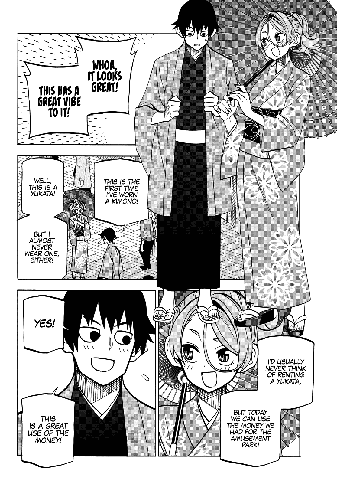 The Story Between a Dumb Prefect and a High School Girl with an Inappropriate Skirt Length Chapter 39 page 12 - Chapter 39: The Story About the Dumb Prefect Going on a Weekend Date
