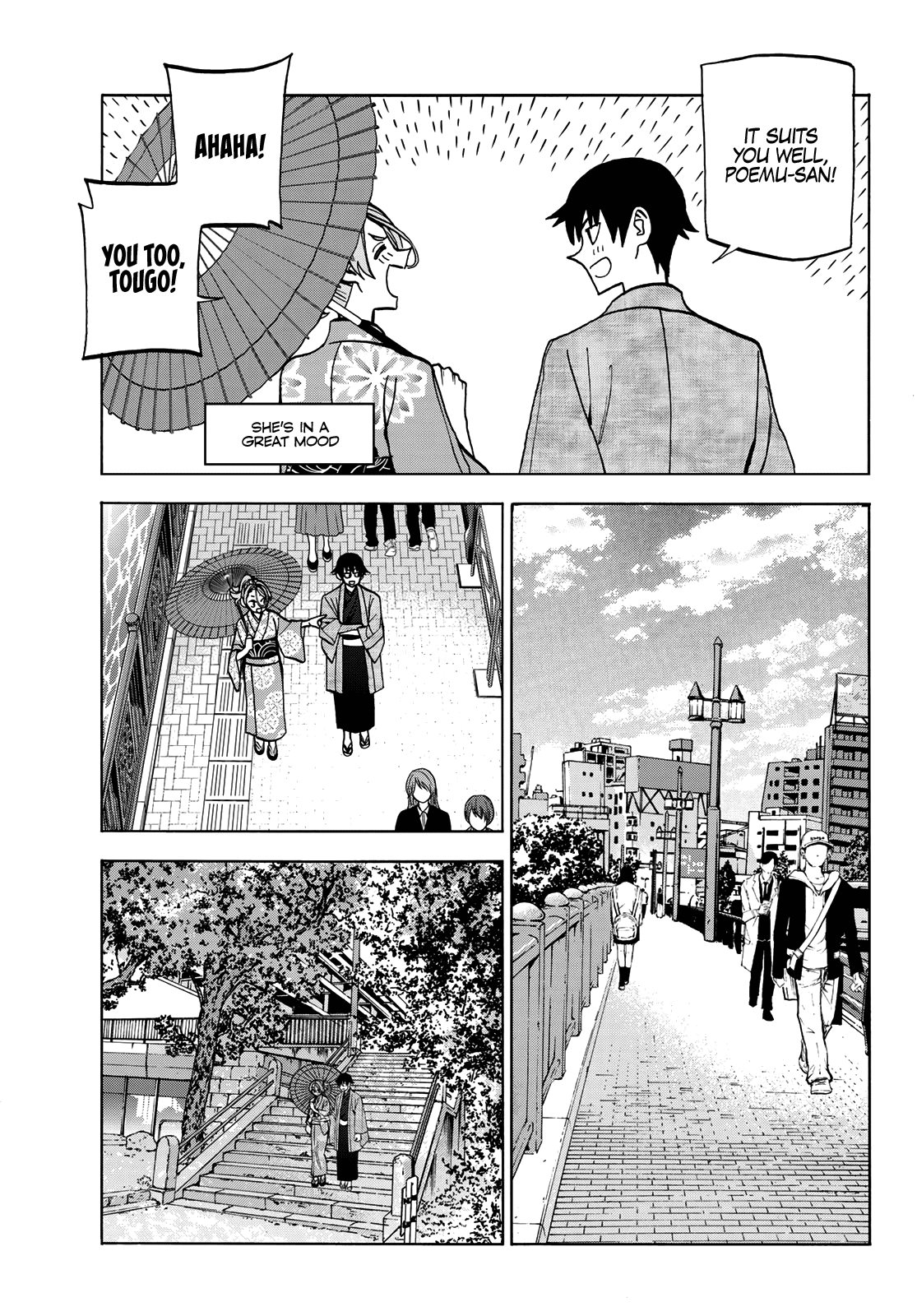 The Story Between a Dumb Prefect and a High School Girl with an Inappropriate Skirt Length Chapter 39 page 13 - Chapter 39: The Story About the Dumb Prefect Going on a Weekend Date