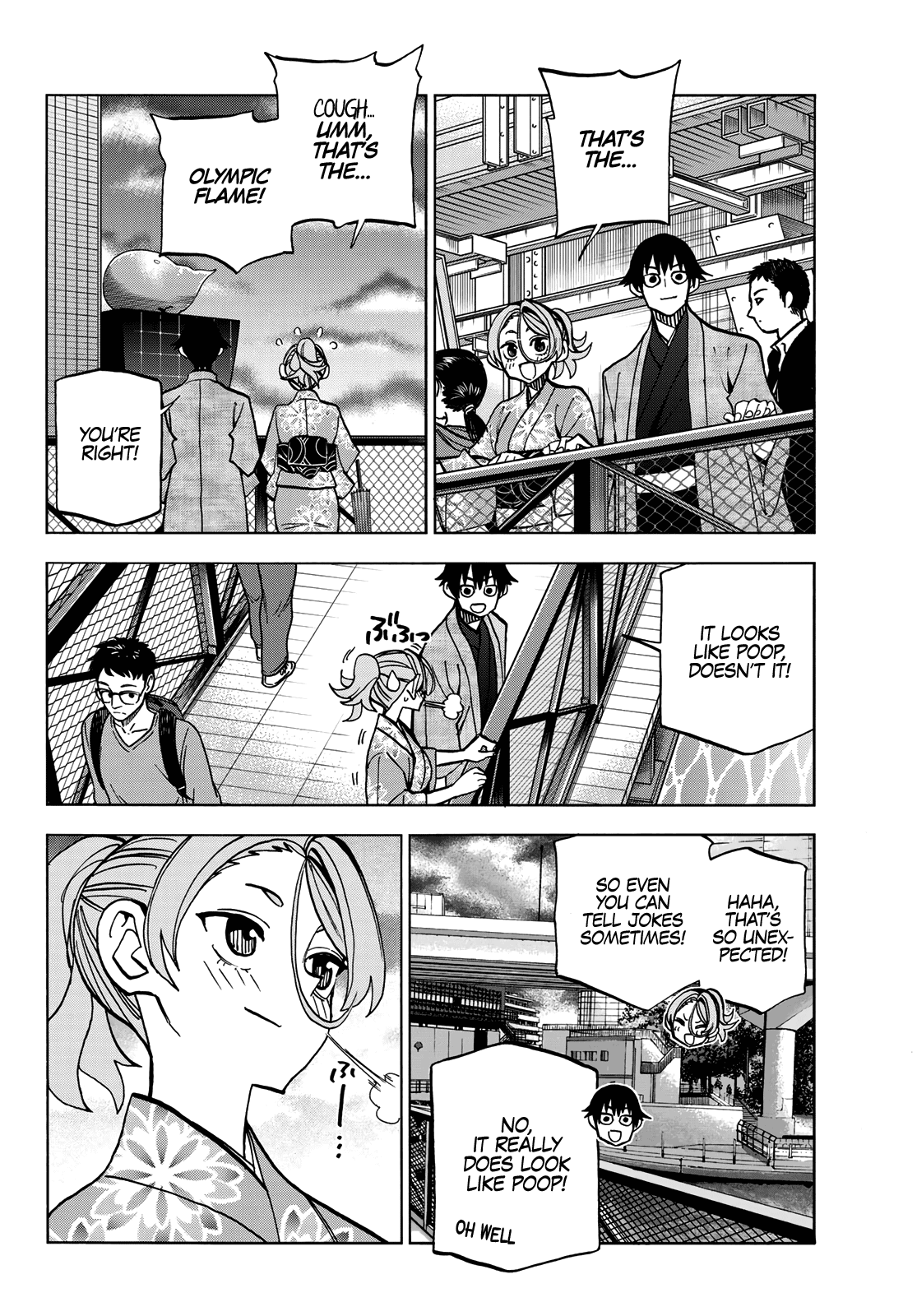 The Story Between a Dumb Prefect and a High School Girl with an Inappropriate Skirt Length Chapter 39 page 16 - Chapter 39: The Story About the Dumb Prefect Going on a Weekend Date